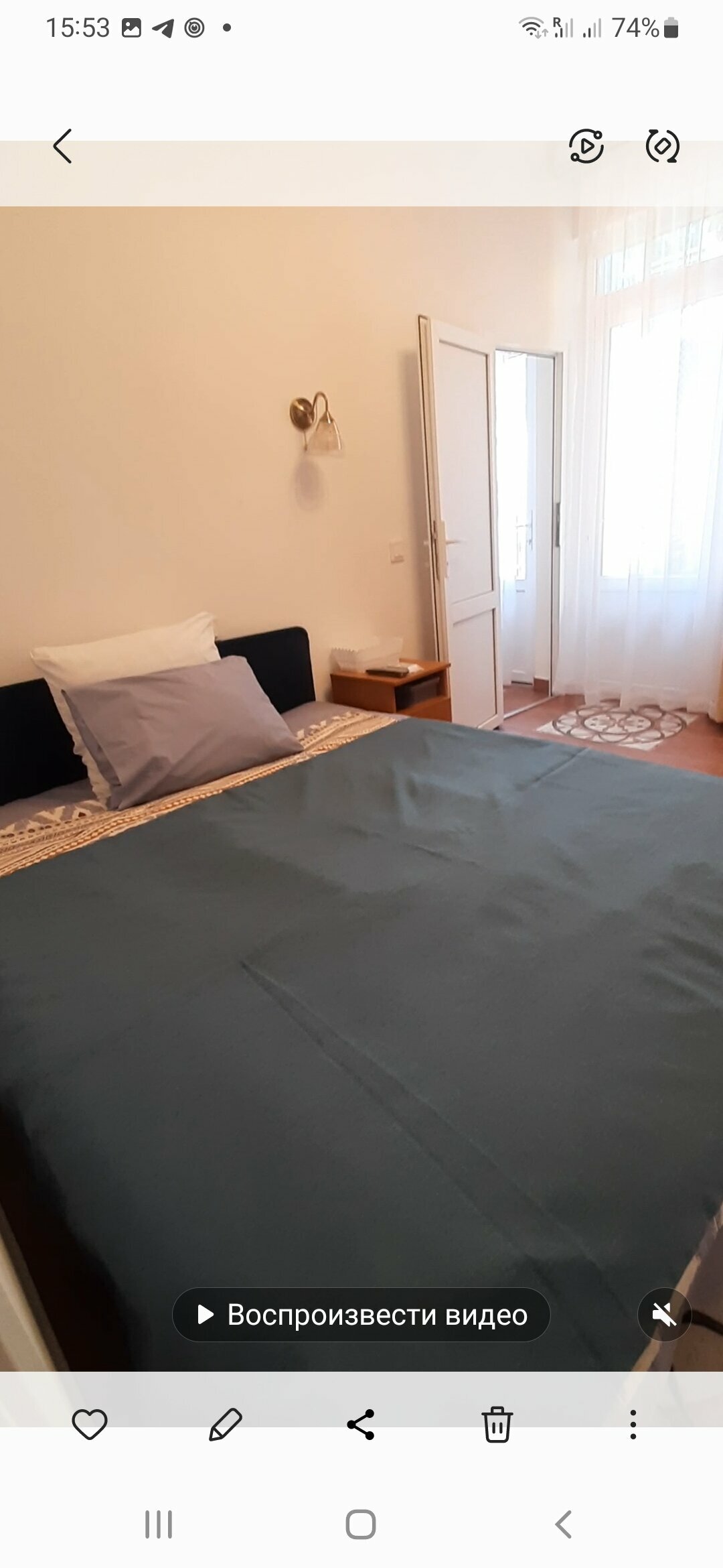 Двухместный номер с 2 отдельными кроватями и ванной