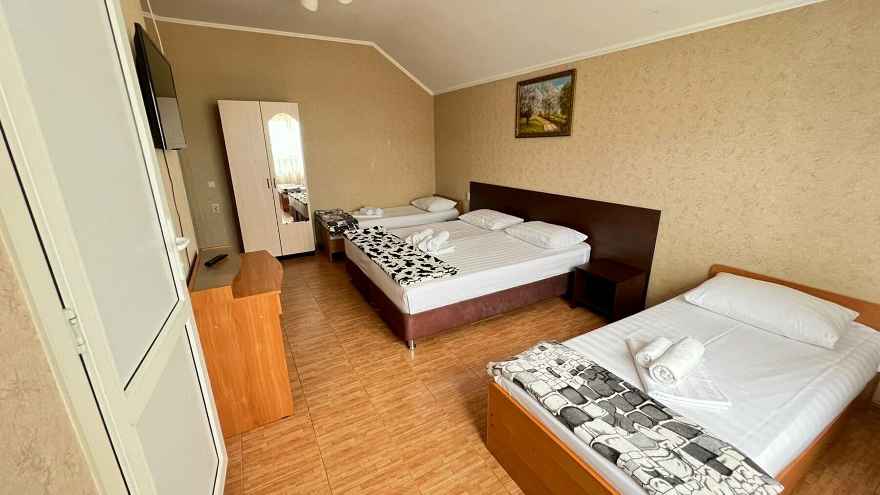 Стандартный четырехместный номер