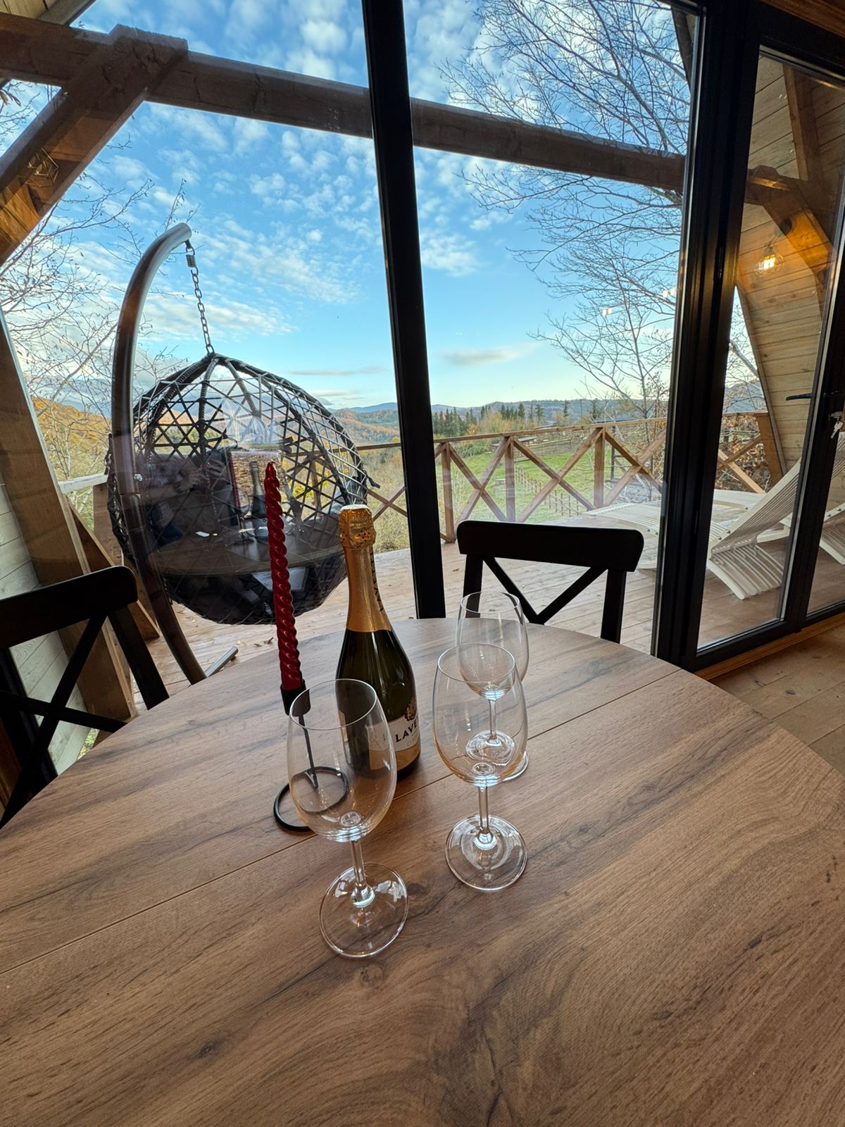 Коттедж с видом на горы