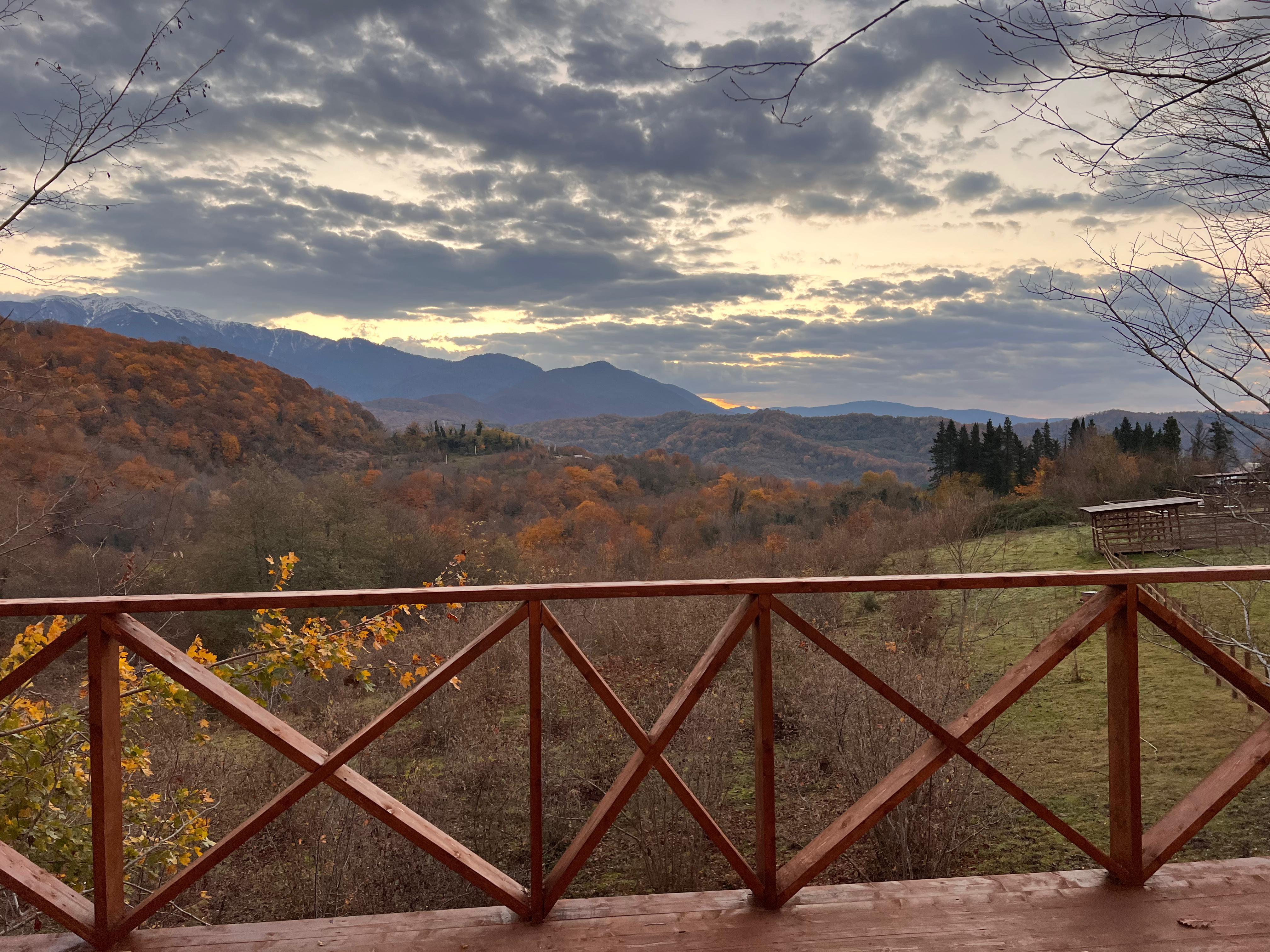 Коттедж с видом на горы