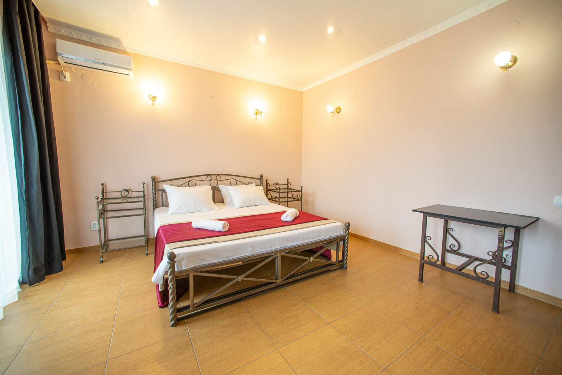 Двухместный номер Делюкс с 1 кроватью и балконом