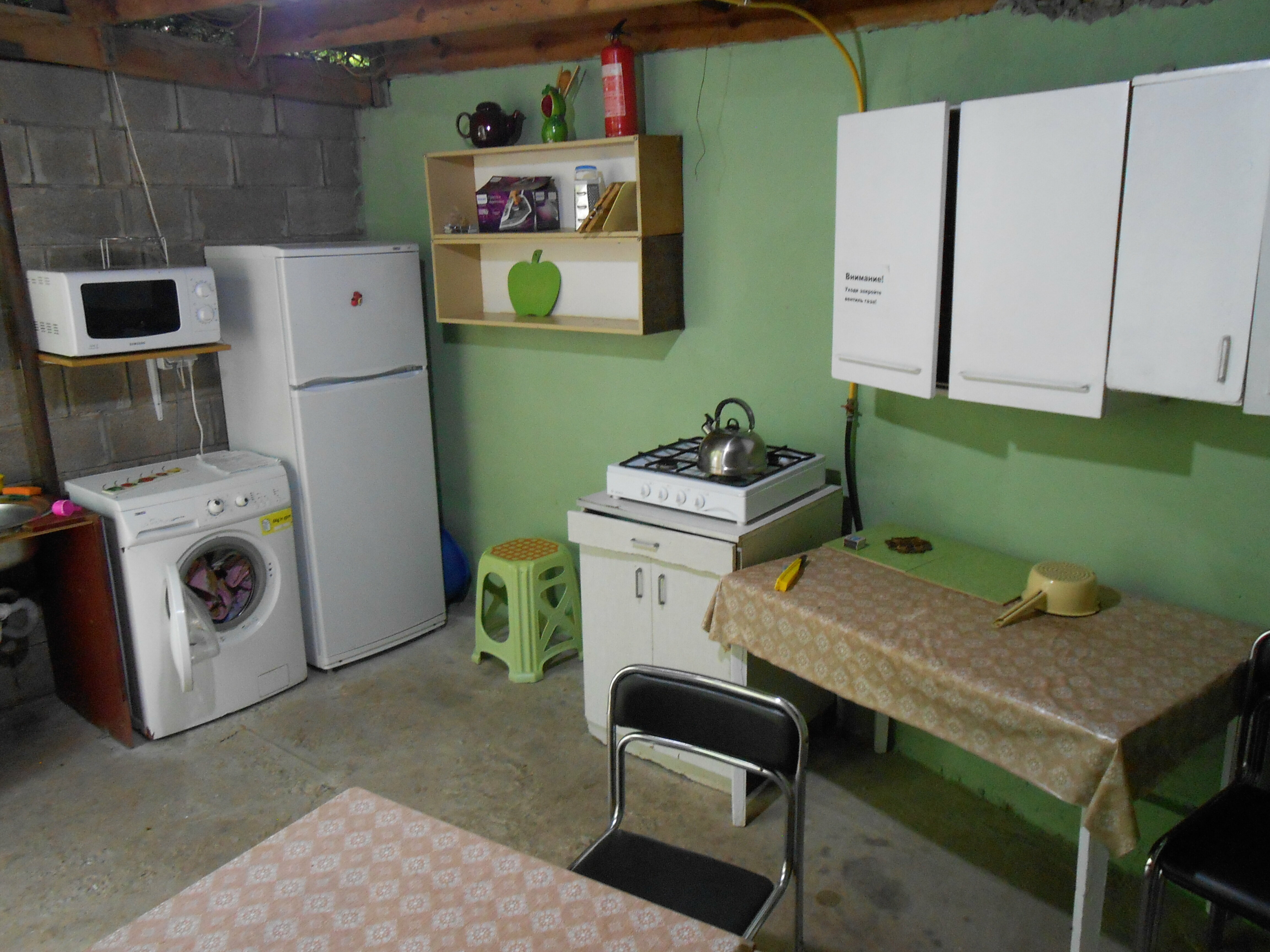 Cемейный номер с собственной ванной комнатой