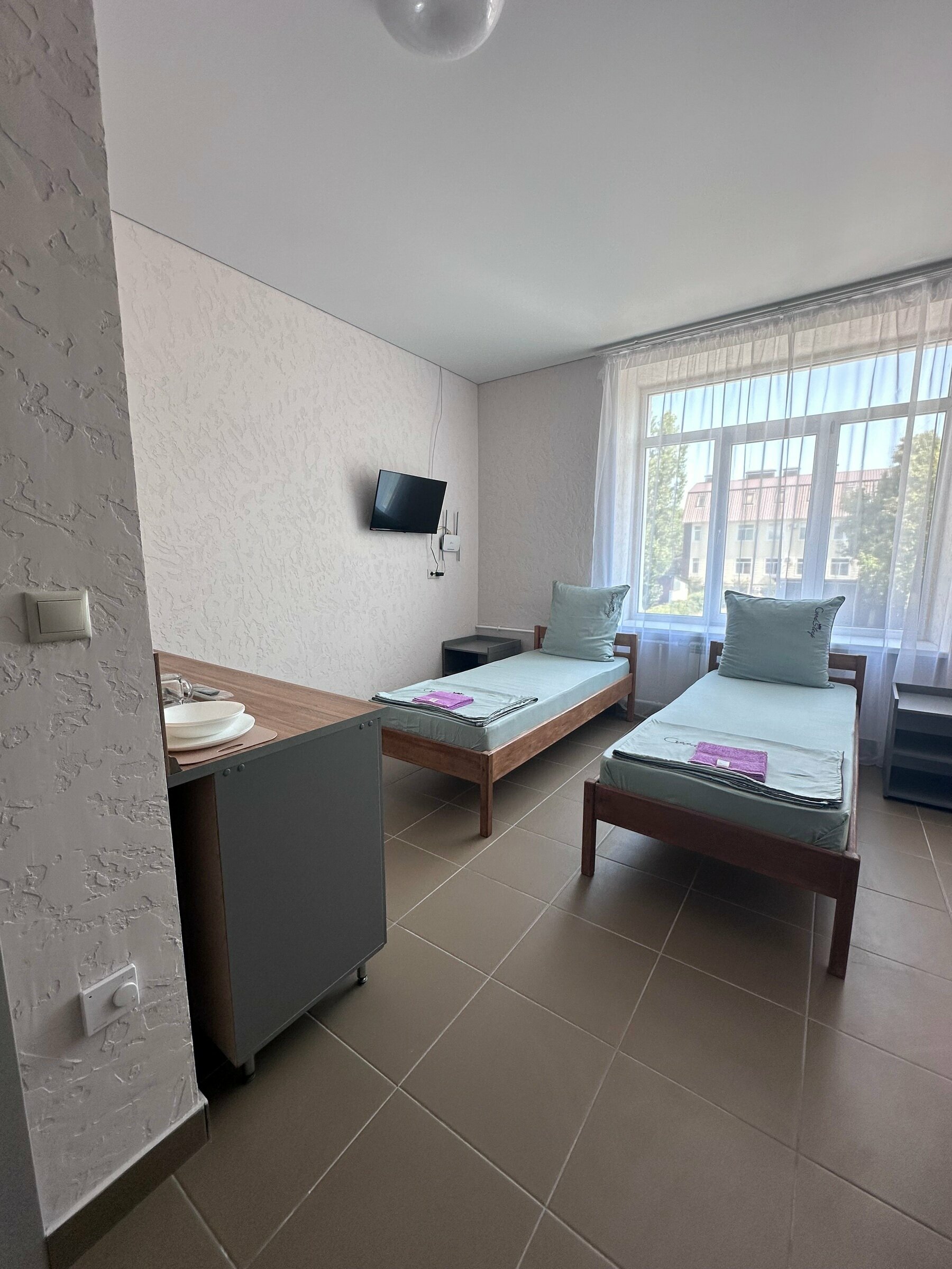 Бюджетный трехместный номер