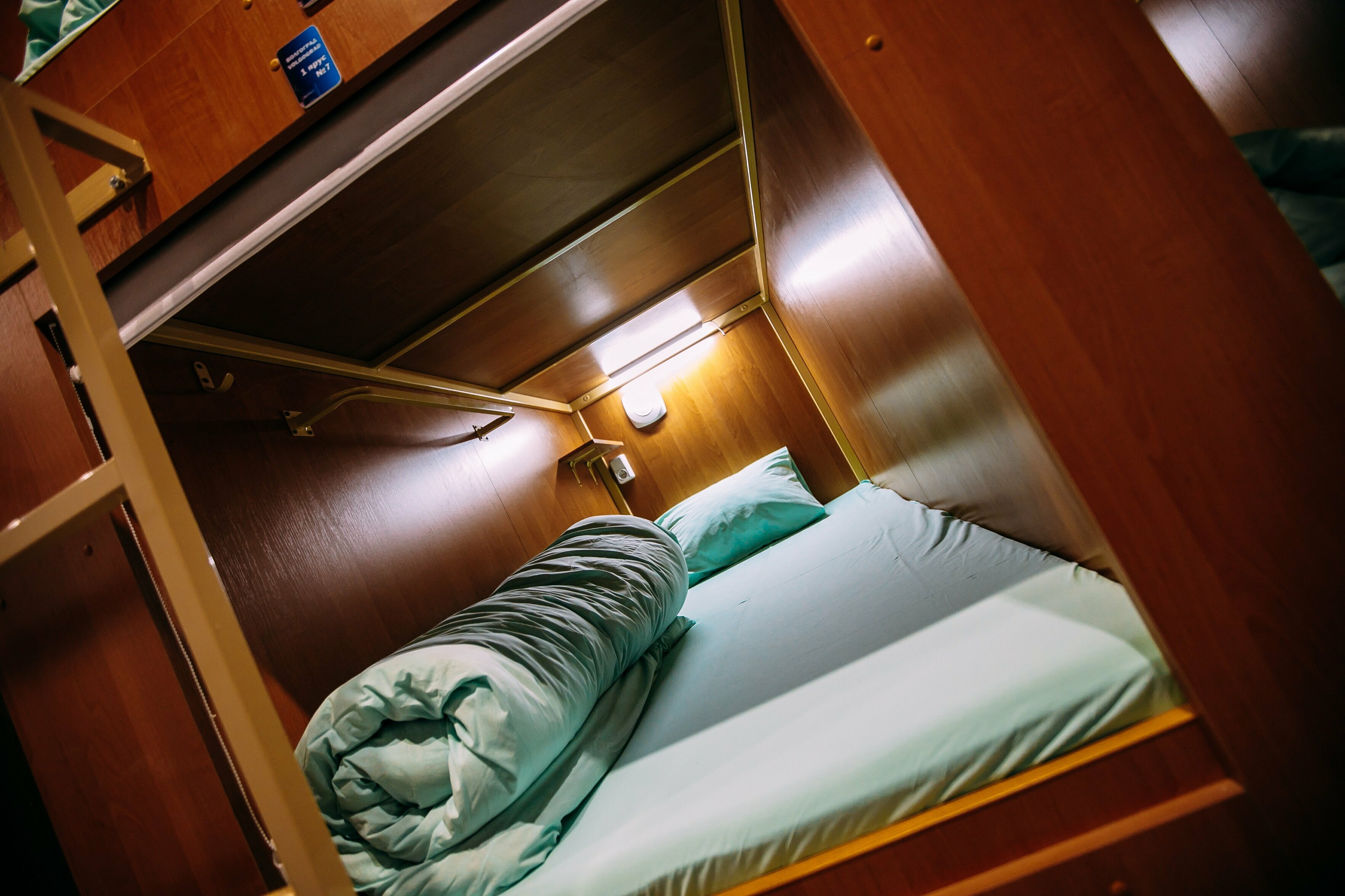 Одноместная капсула, нижний ярус