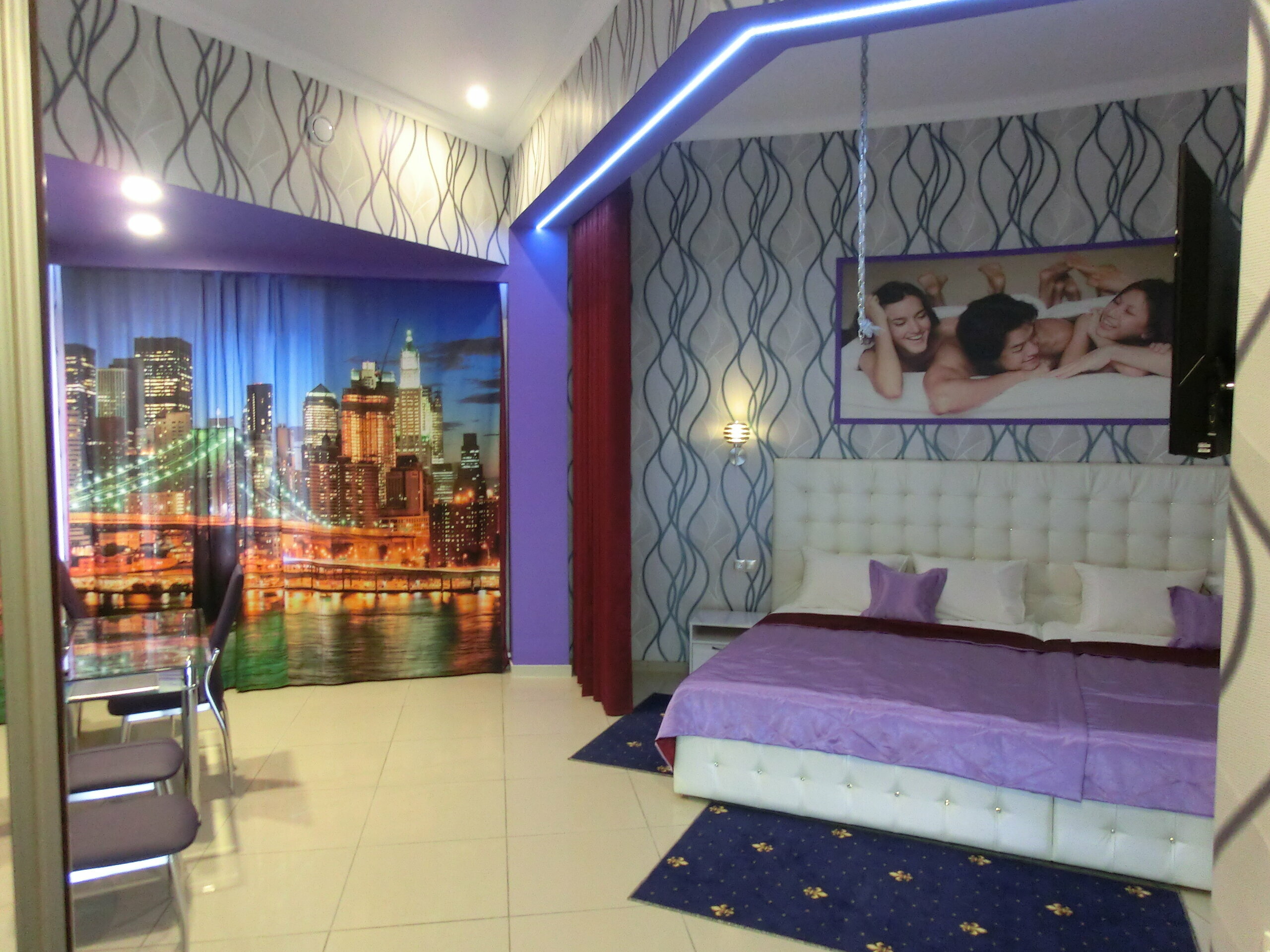 Номер с 2 кроватями размера «king-size»