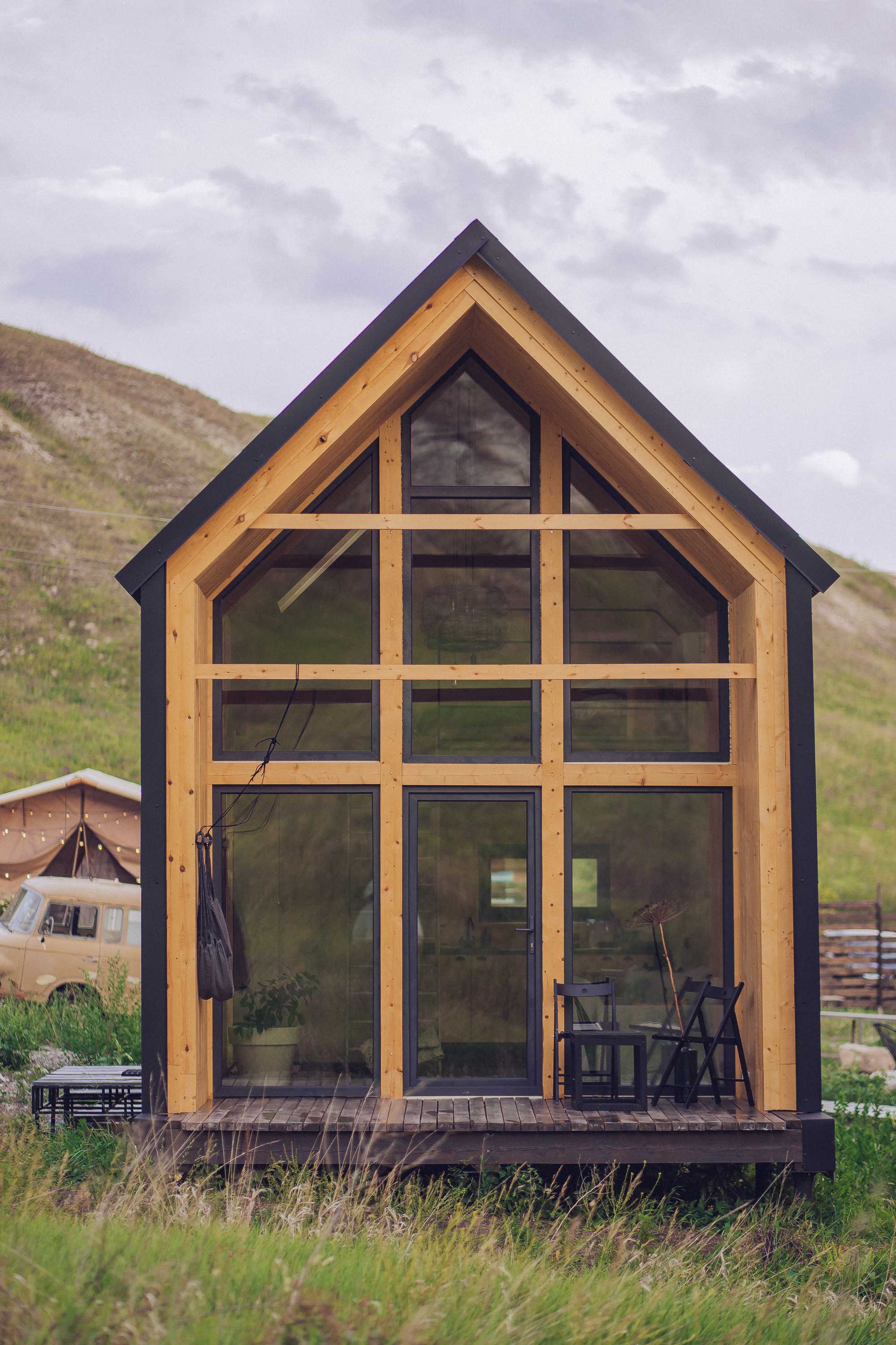 Дом с видом на горы