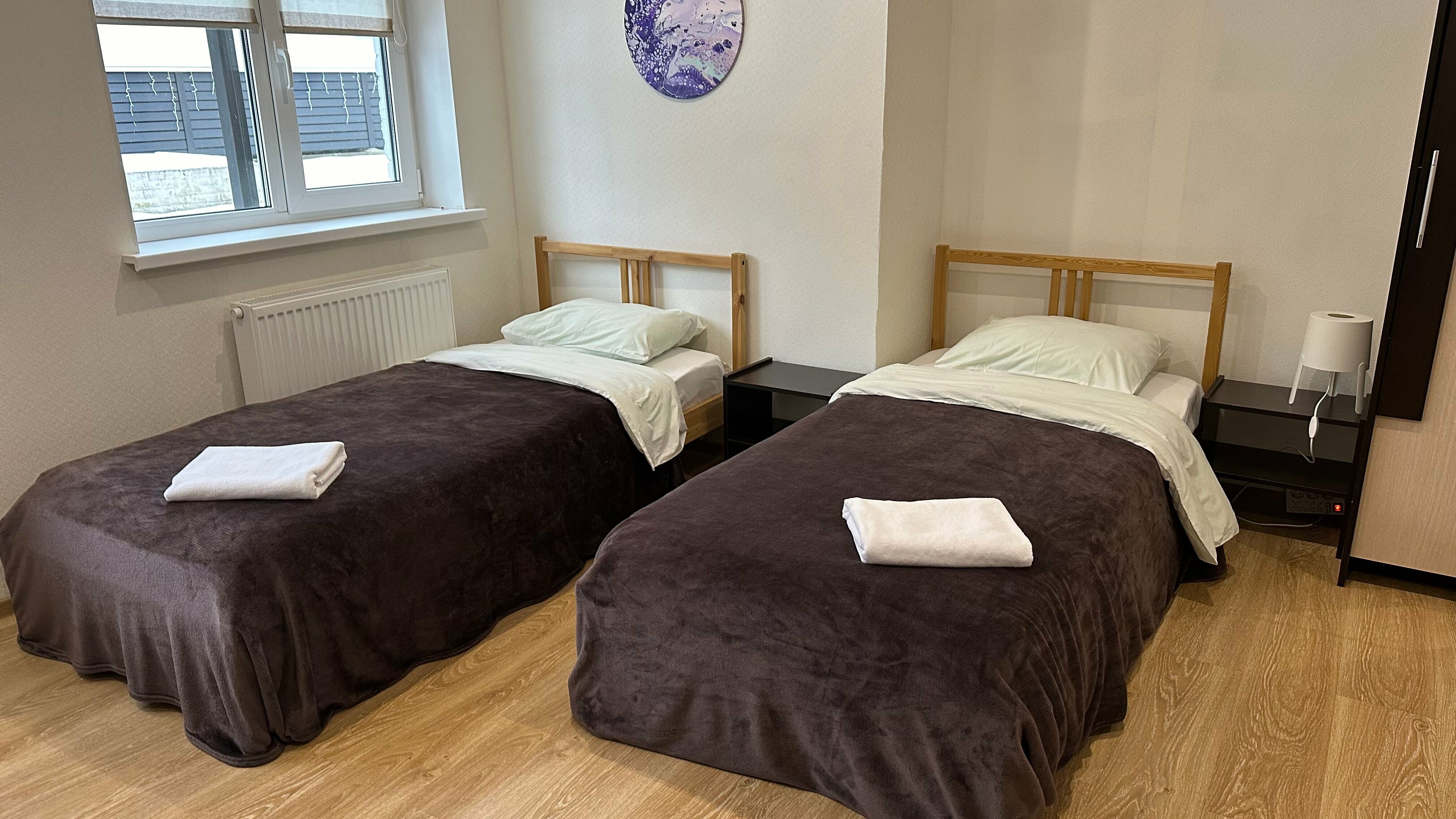 Двухместный номер с 2 отдельными кроватями