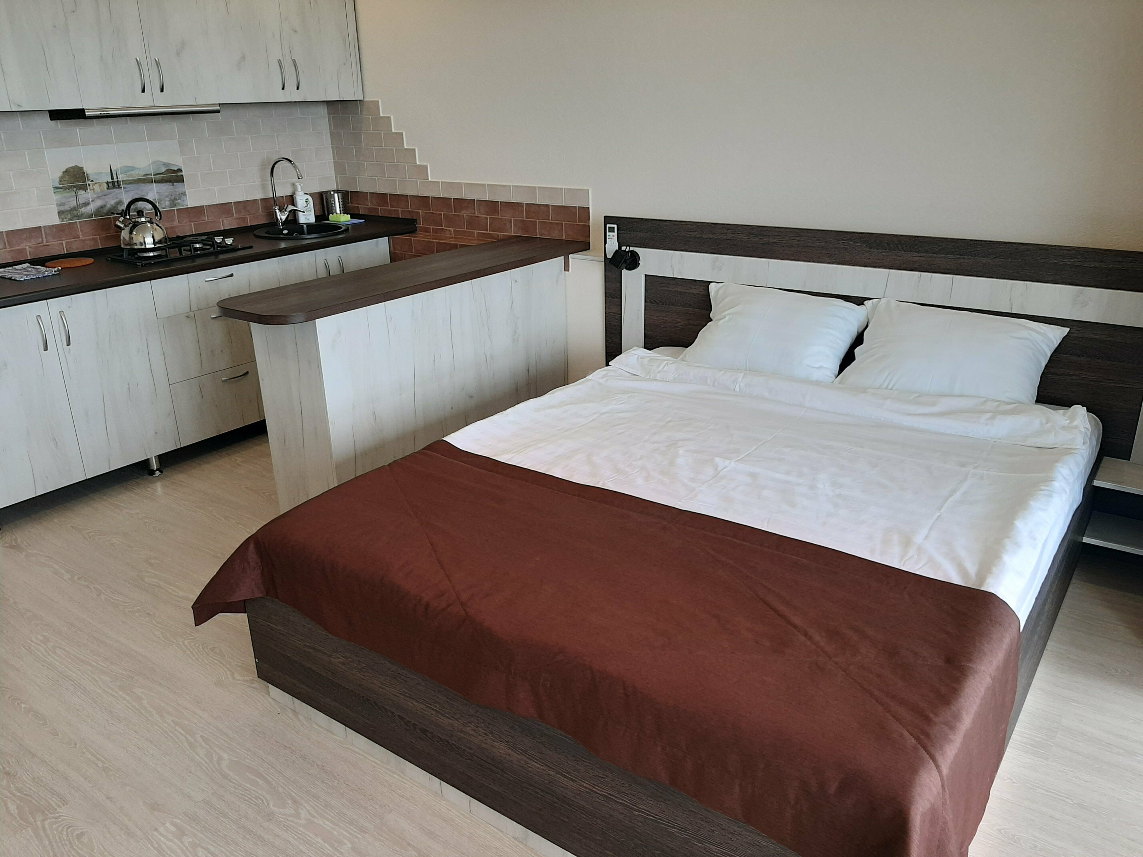 Двухместный номер с 1 кроватью и балконом, вид на море