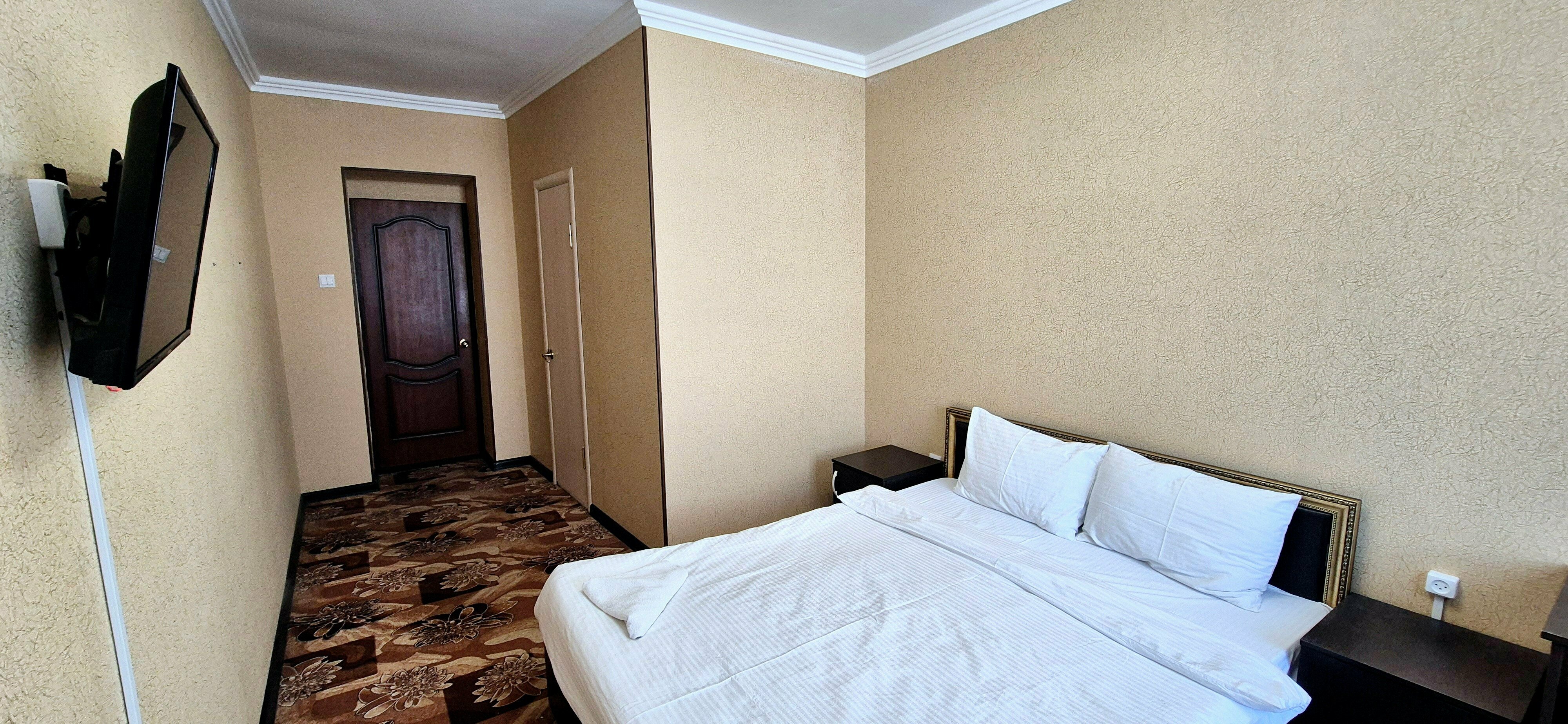 Двухместный номер с 1 кроватью и балконом