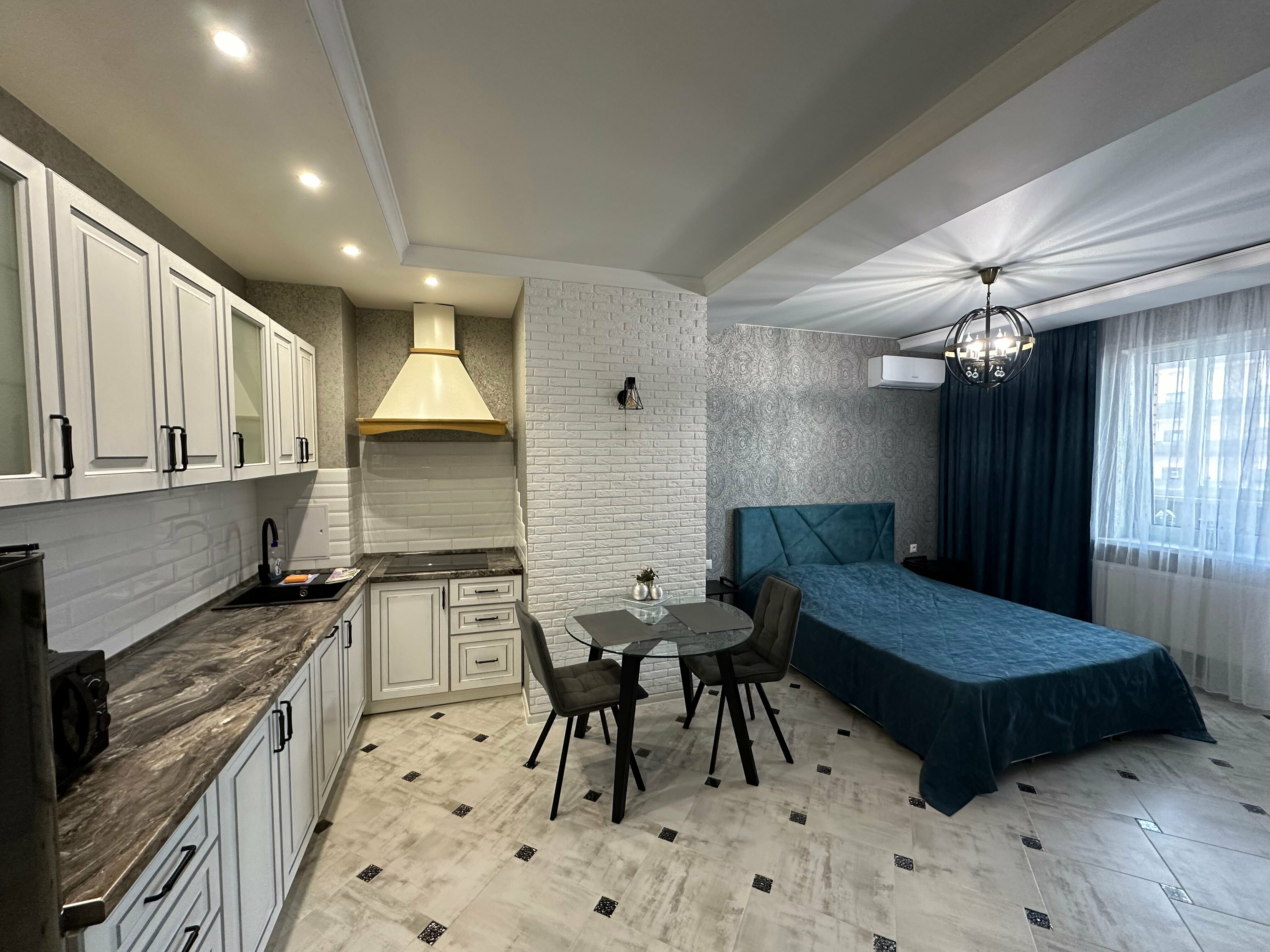 Двухместный номер-студия Делюкс с 1 кроватью