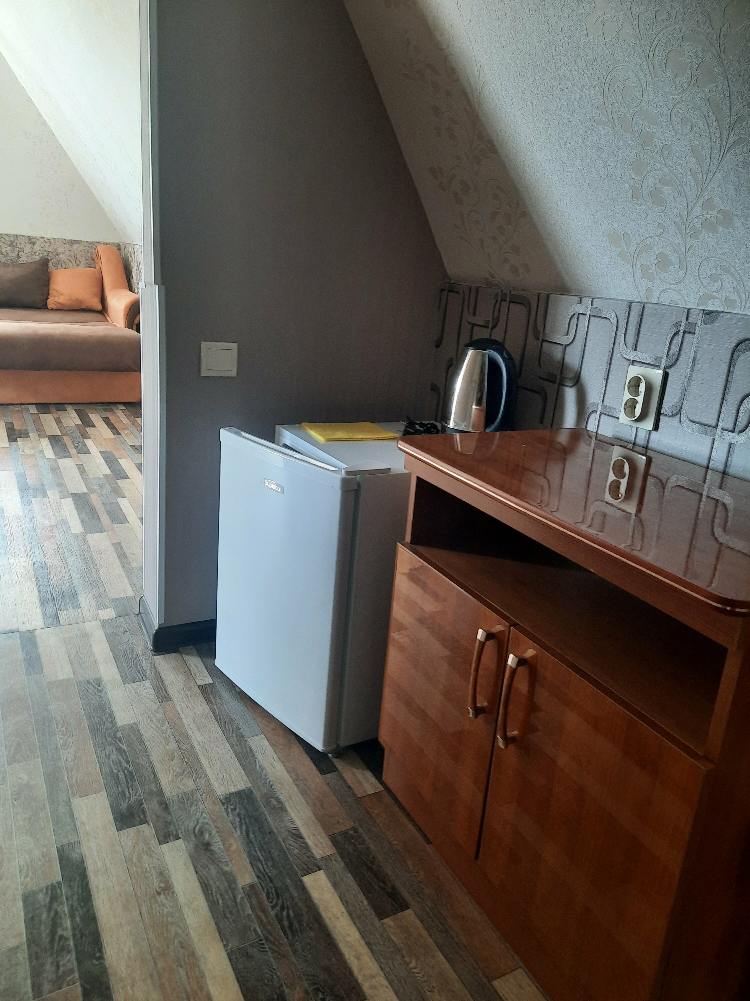 Мансарда с балконом