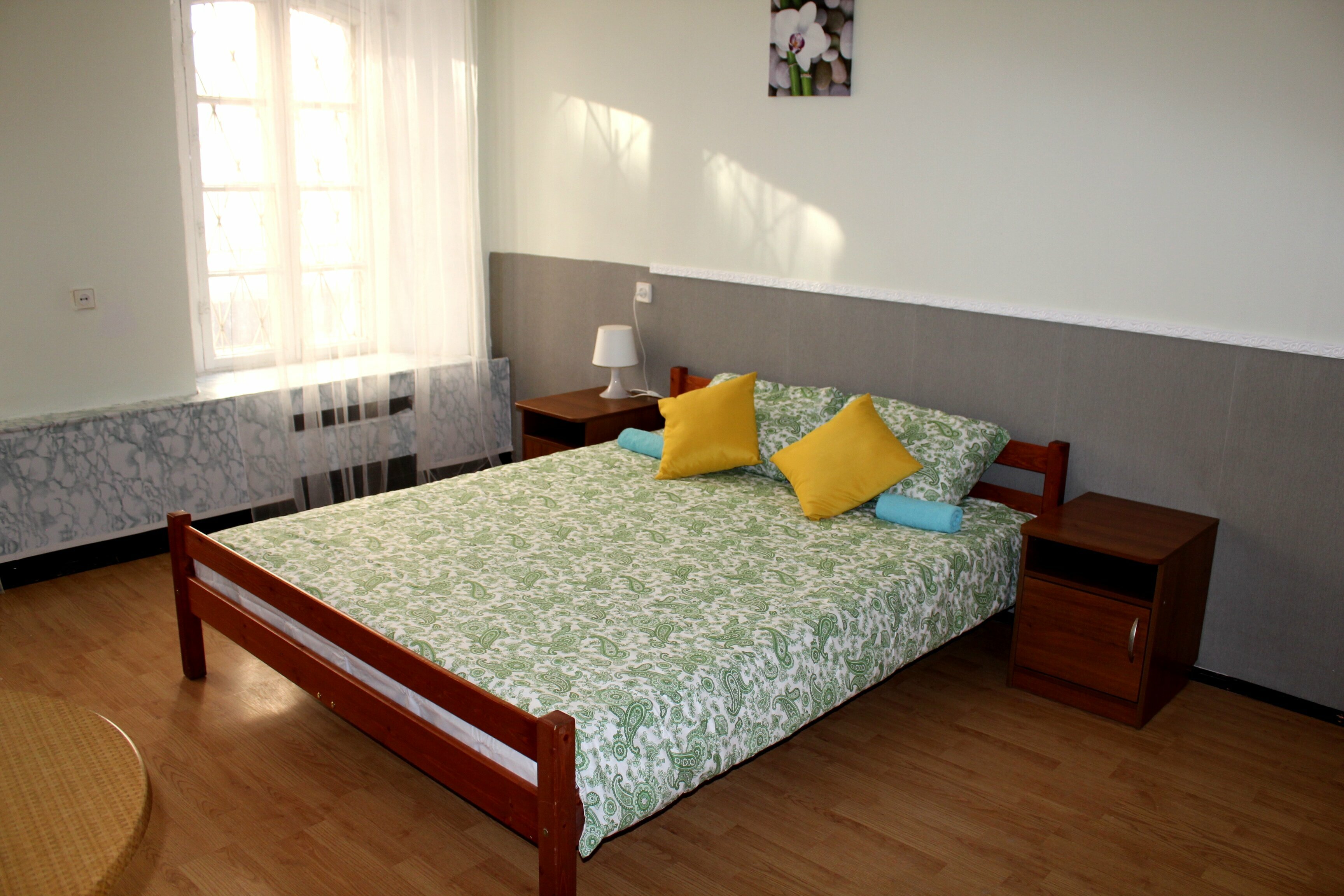 Двухместный номер с 1 кроватью и общей ванной комнатой