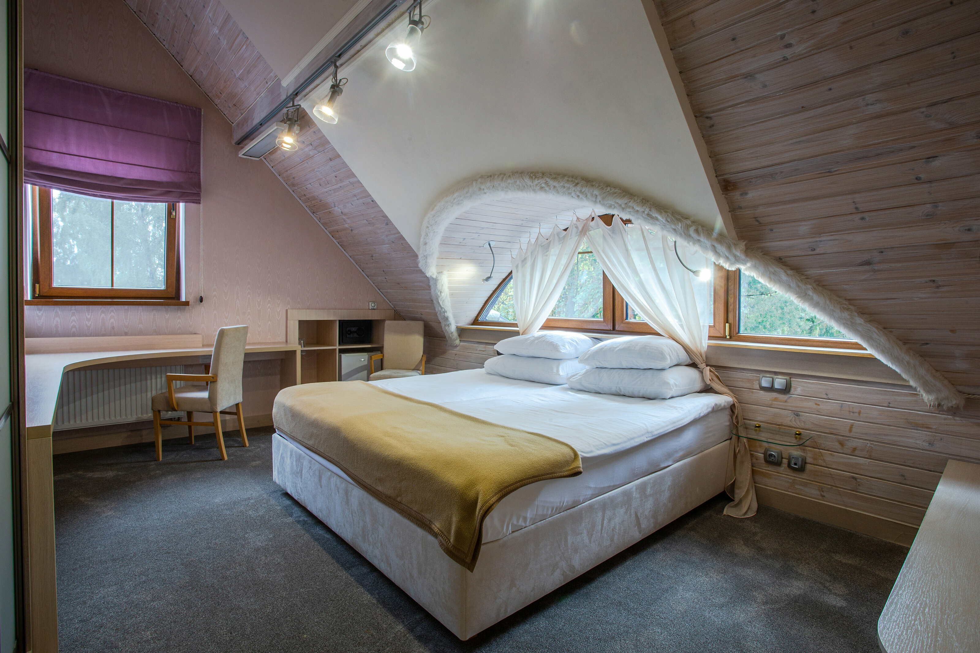 Двухместный номер «Капли Дождя» (мансарда)