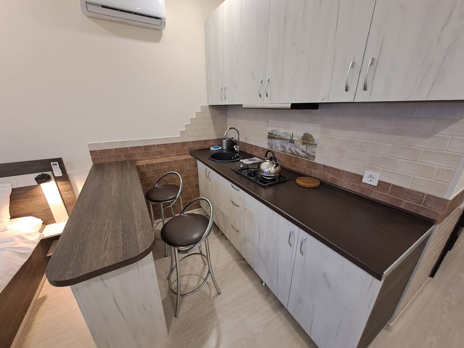 Номер-студия с видом на море