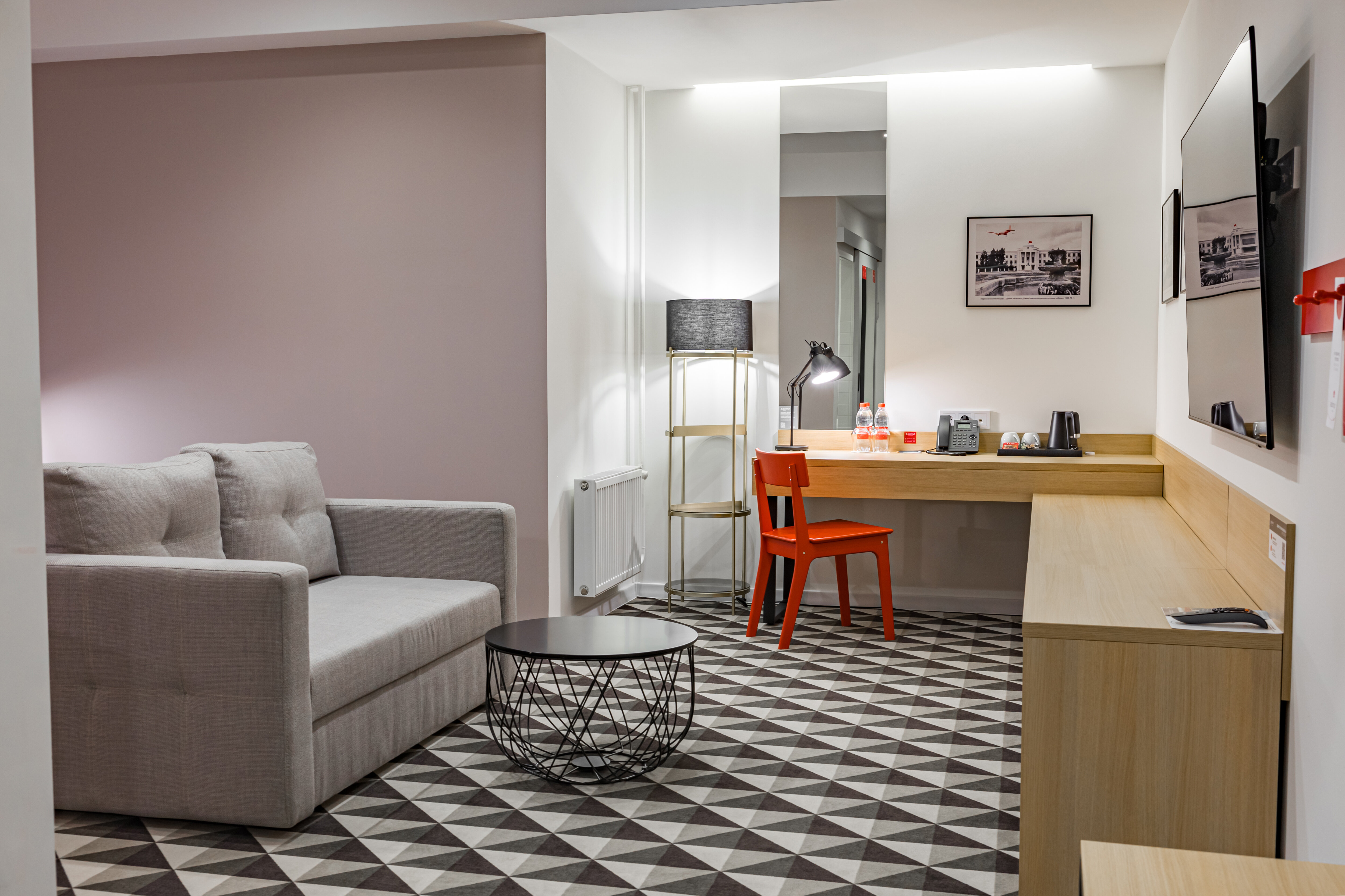 Большой двухместный номер с 1 кроватью