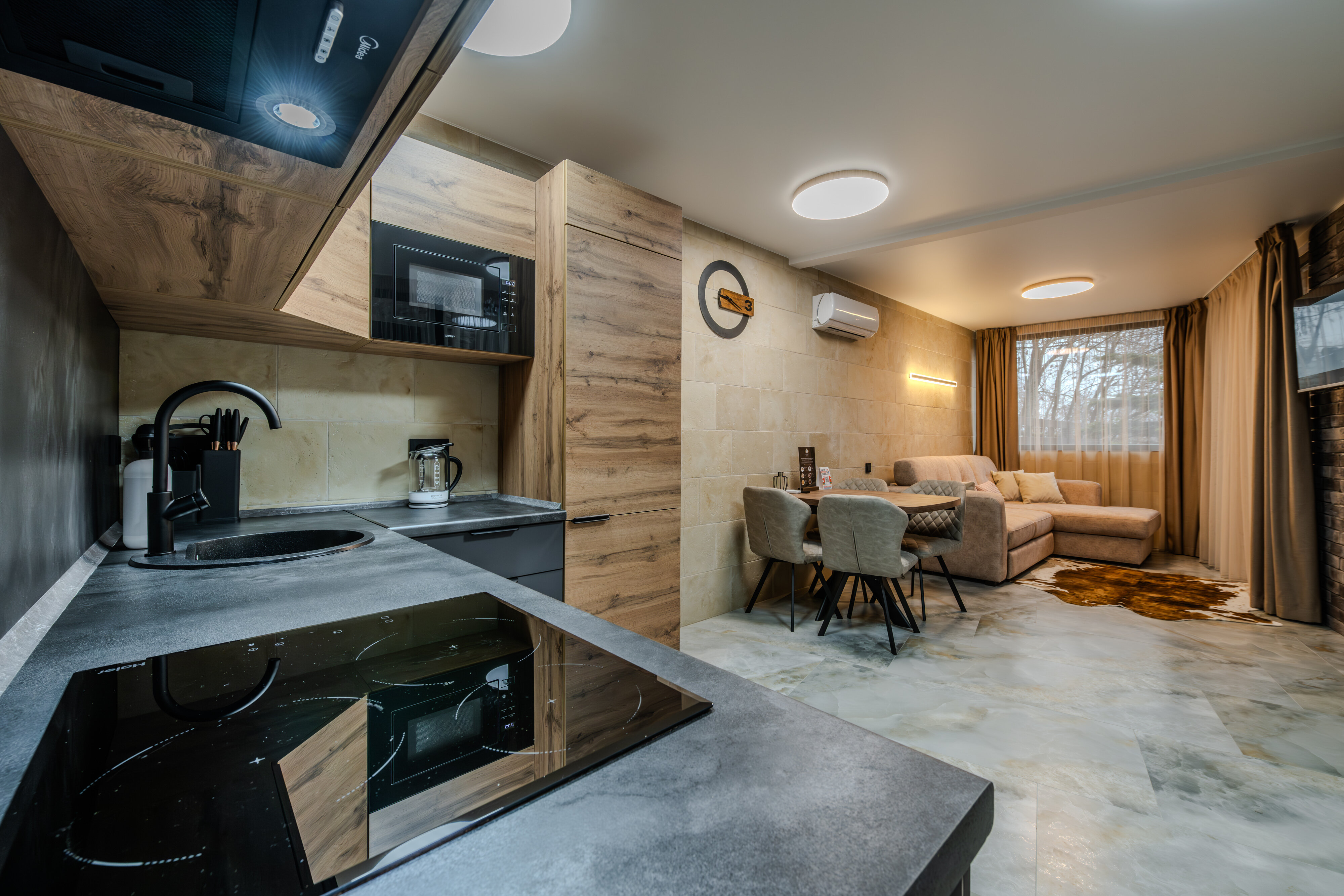 "WoodLand" Апартаменты - в скандинавском стиле  с отдельным входом 65 м2