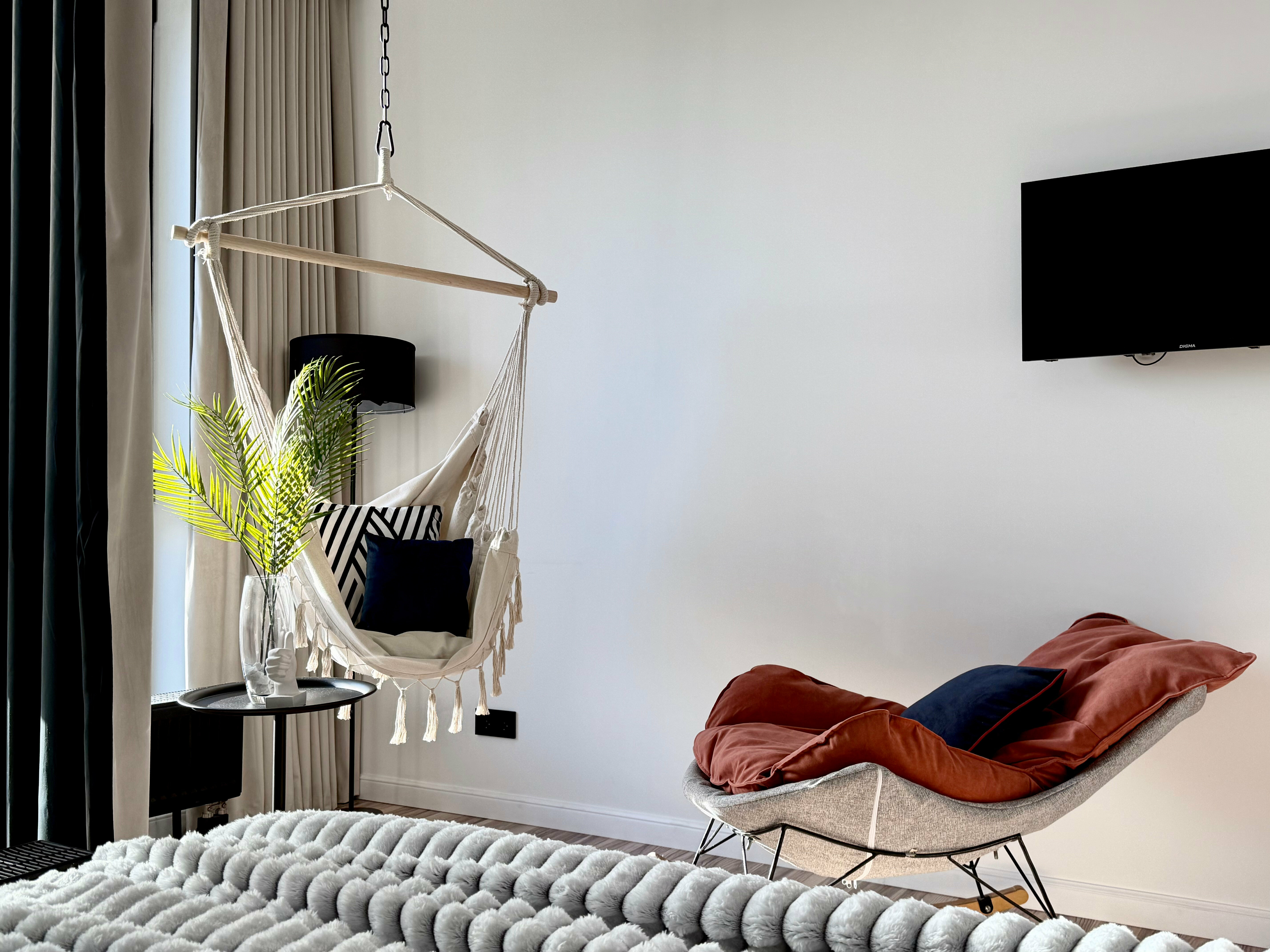 Номер-студия Делюкс с кроватью размера «queen-size»