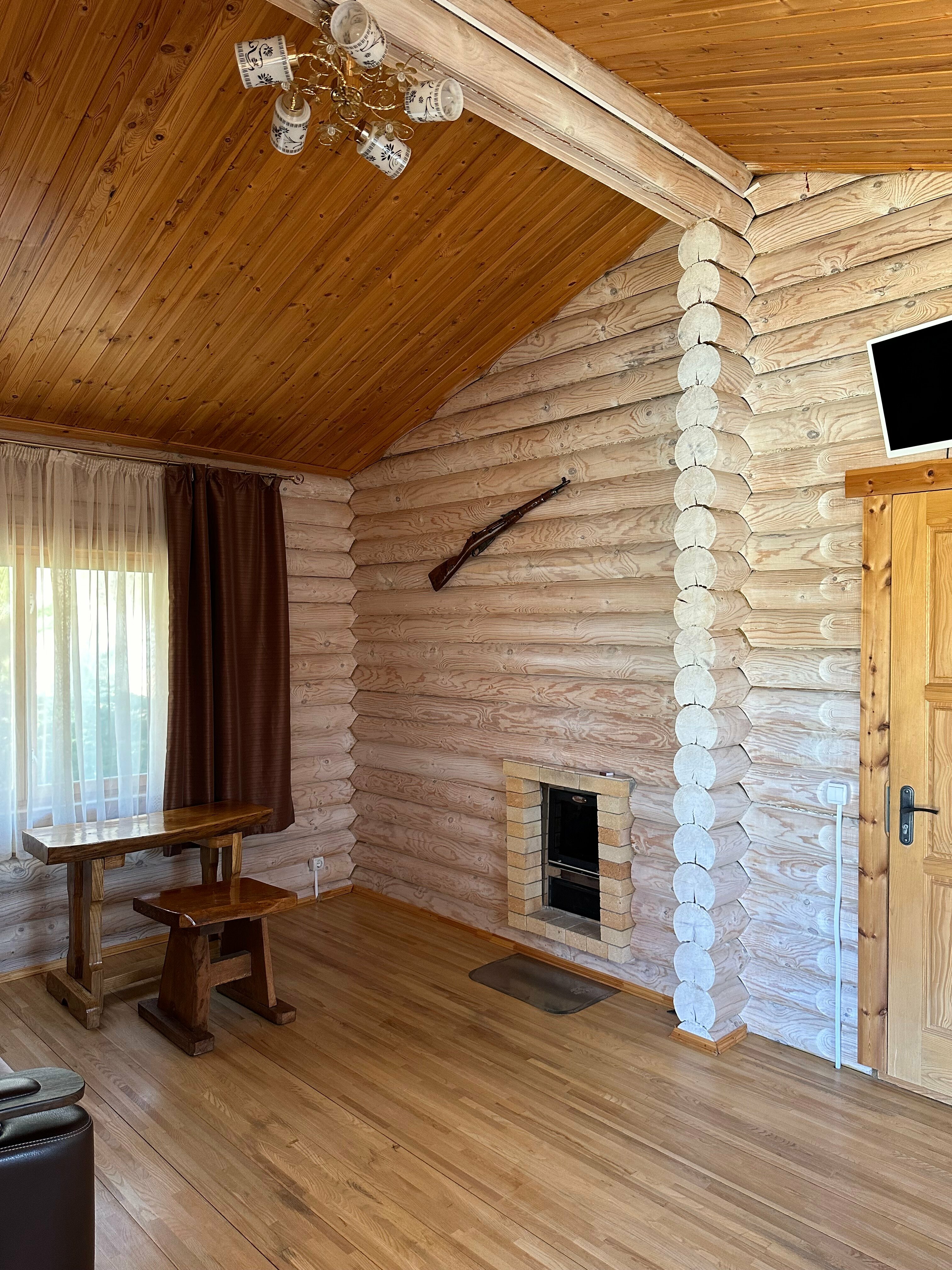 Домик 2 со всеми удобствами, 2 дивана, телевизор, душевая кабина, санузел, своя баня, кухня на территории 