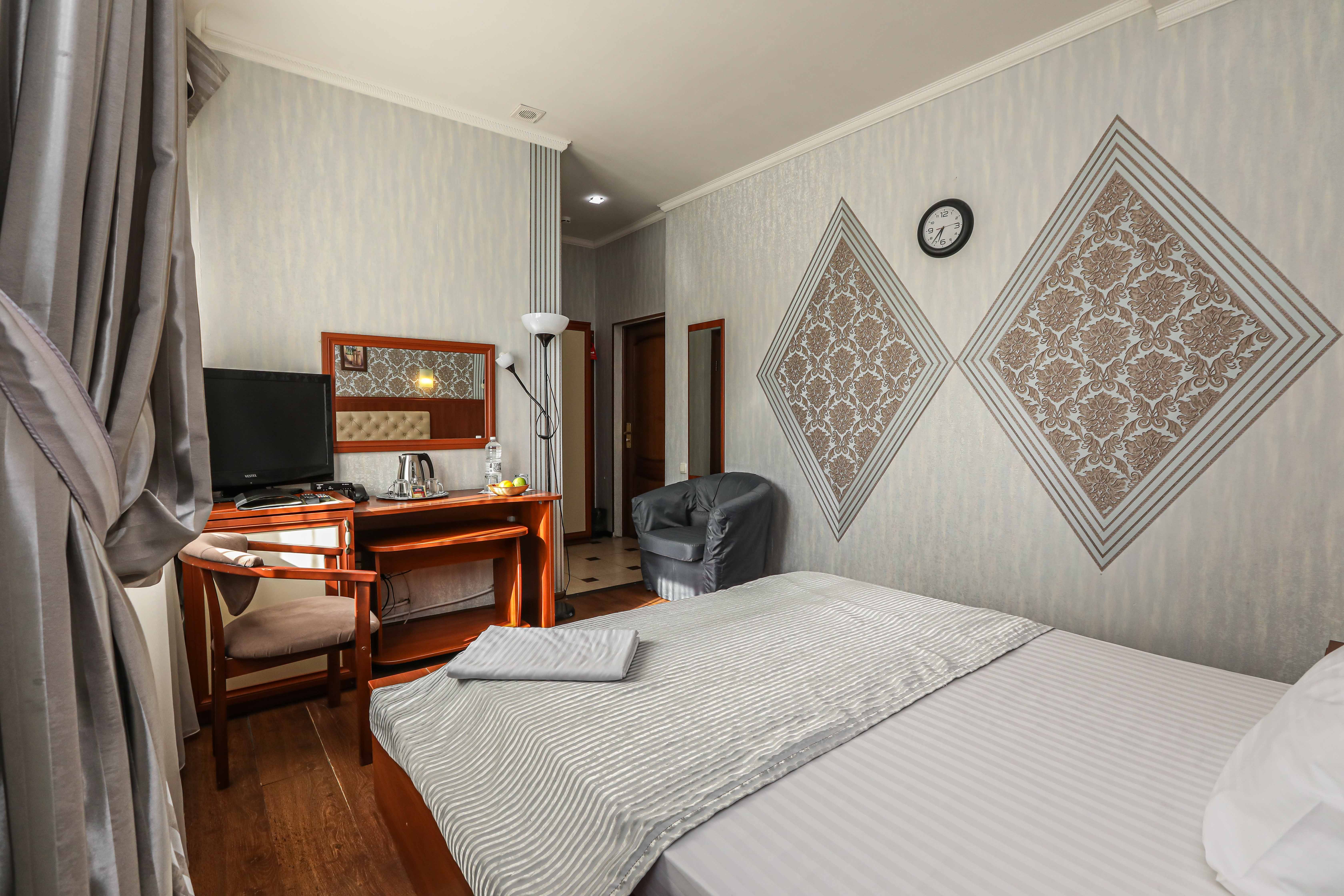 Небольшой двухместный номер с 1 кроватью