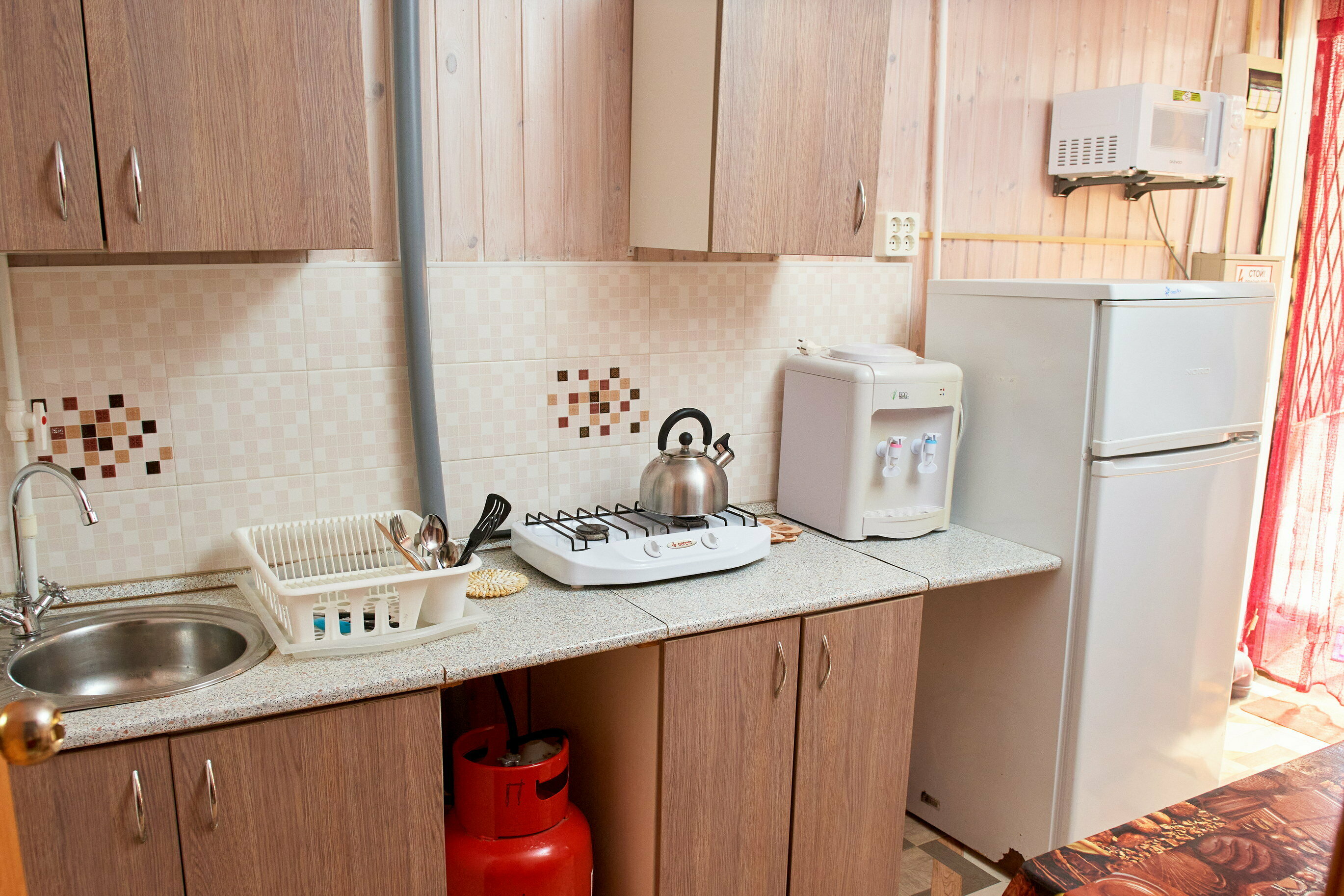 Трехместный номер с кухней