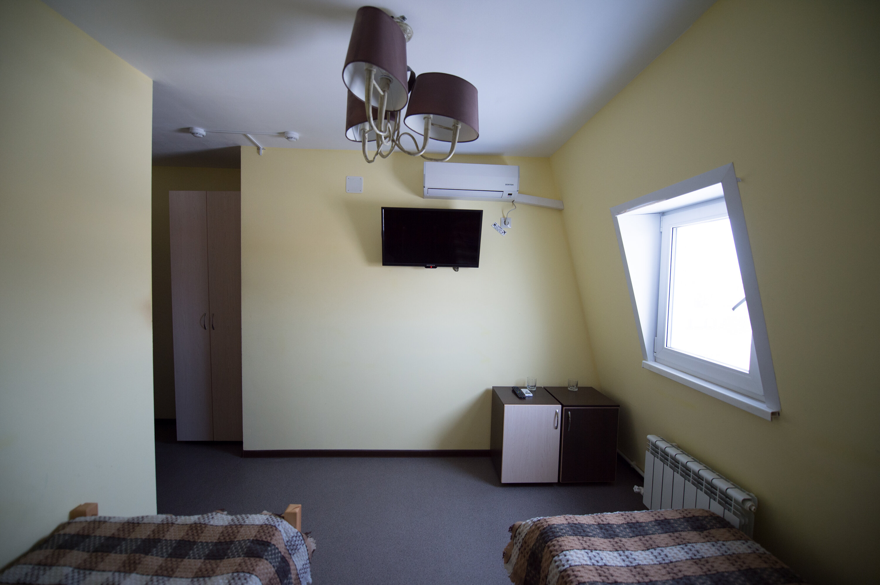 Комната с собственным санузлом на мансарде