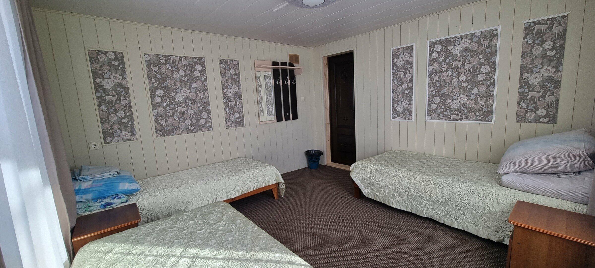 Бюджетный трехместный номер