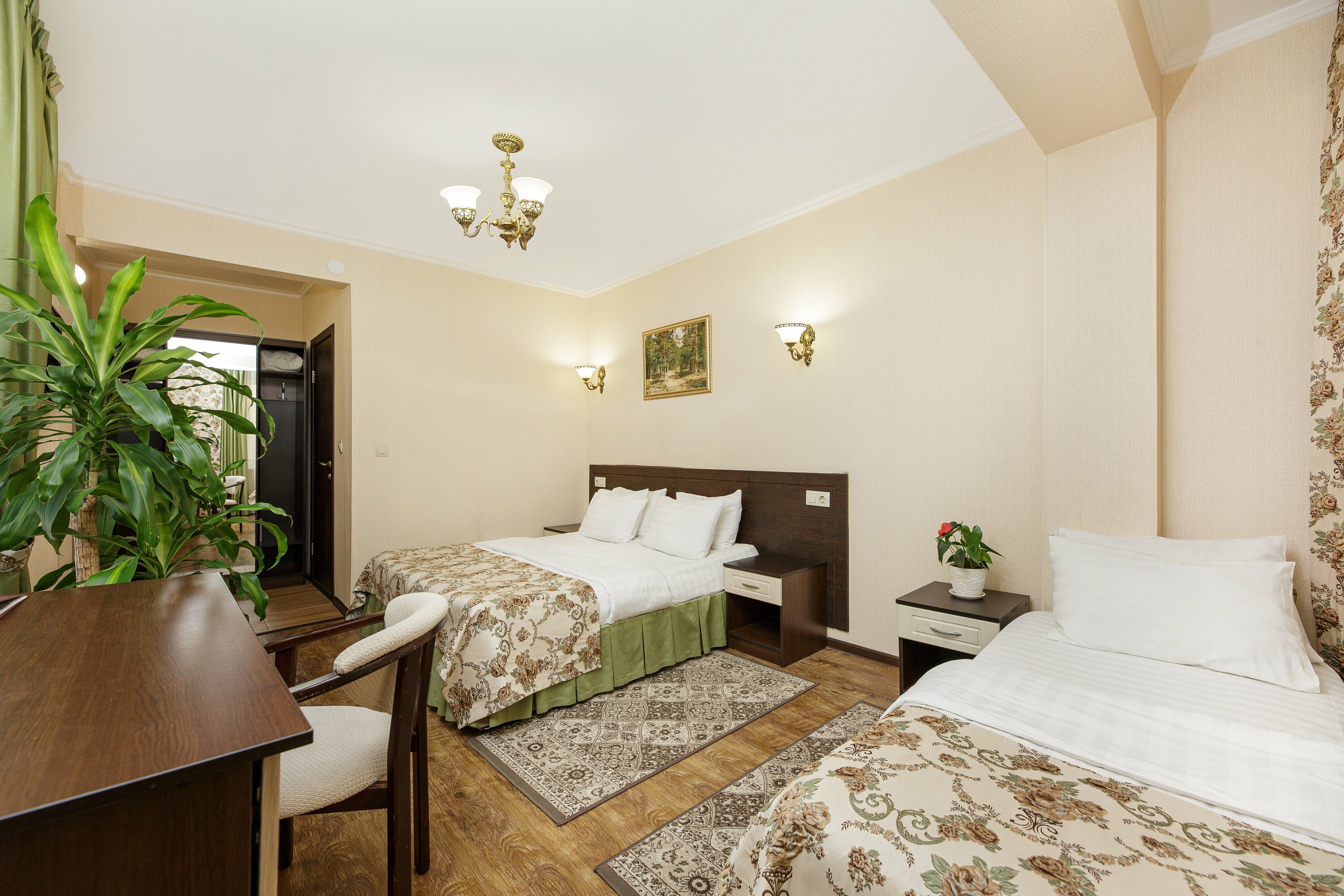 Стандартный 3-х местный номер с балконом 