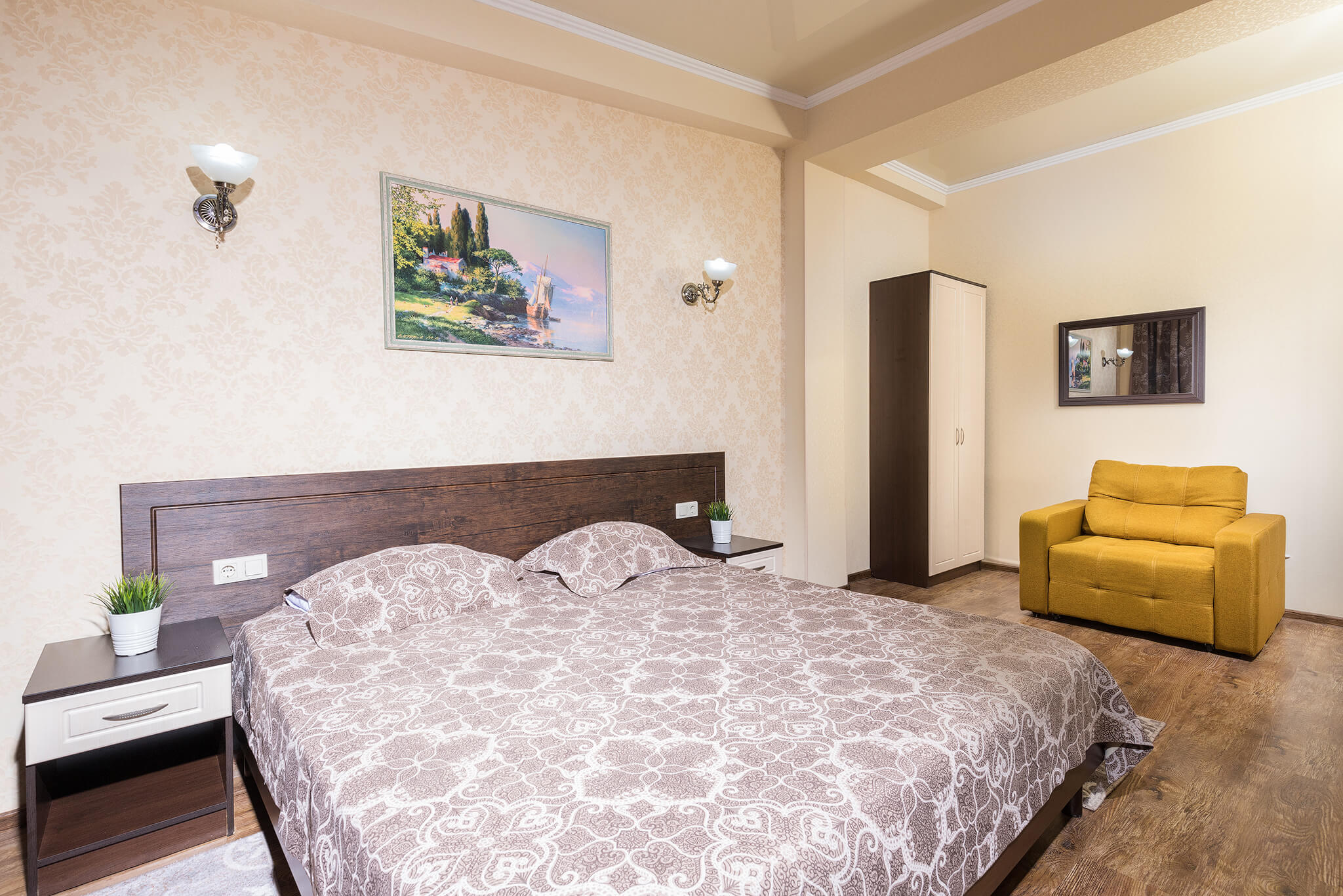 Семейный 2-х комнатный номер с балконом