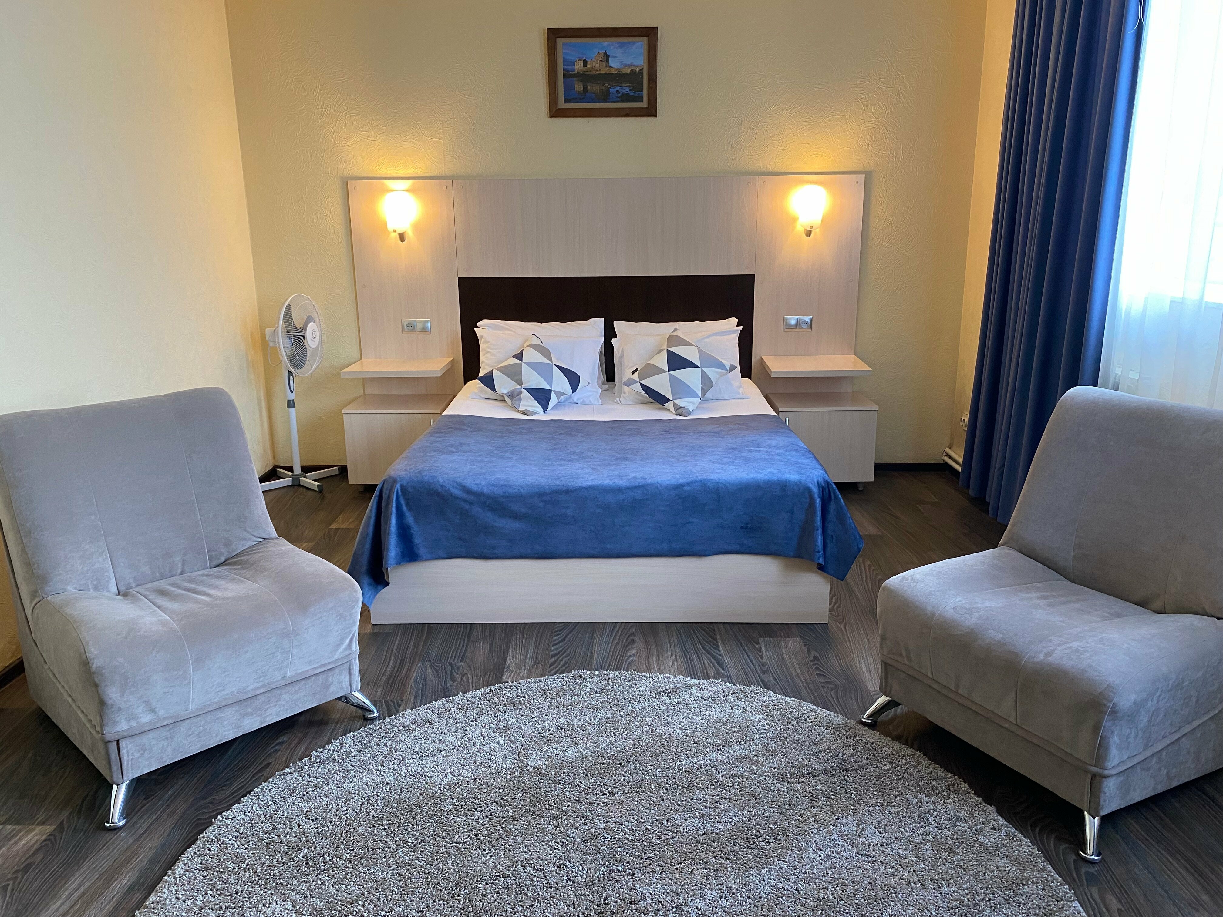 Большой двухместный номер с 1 кроватью