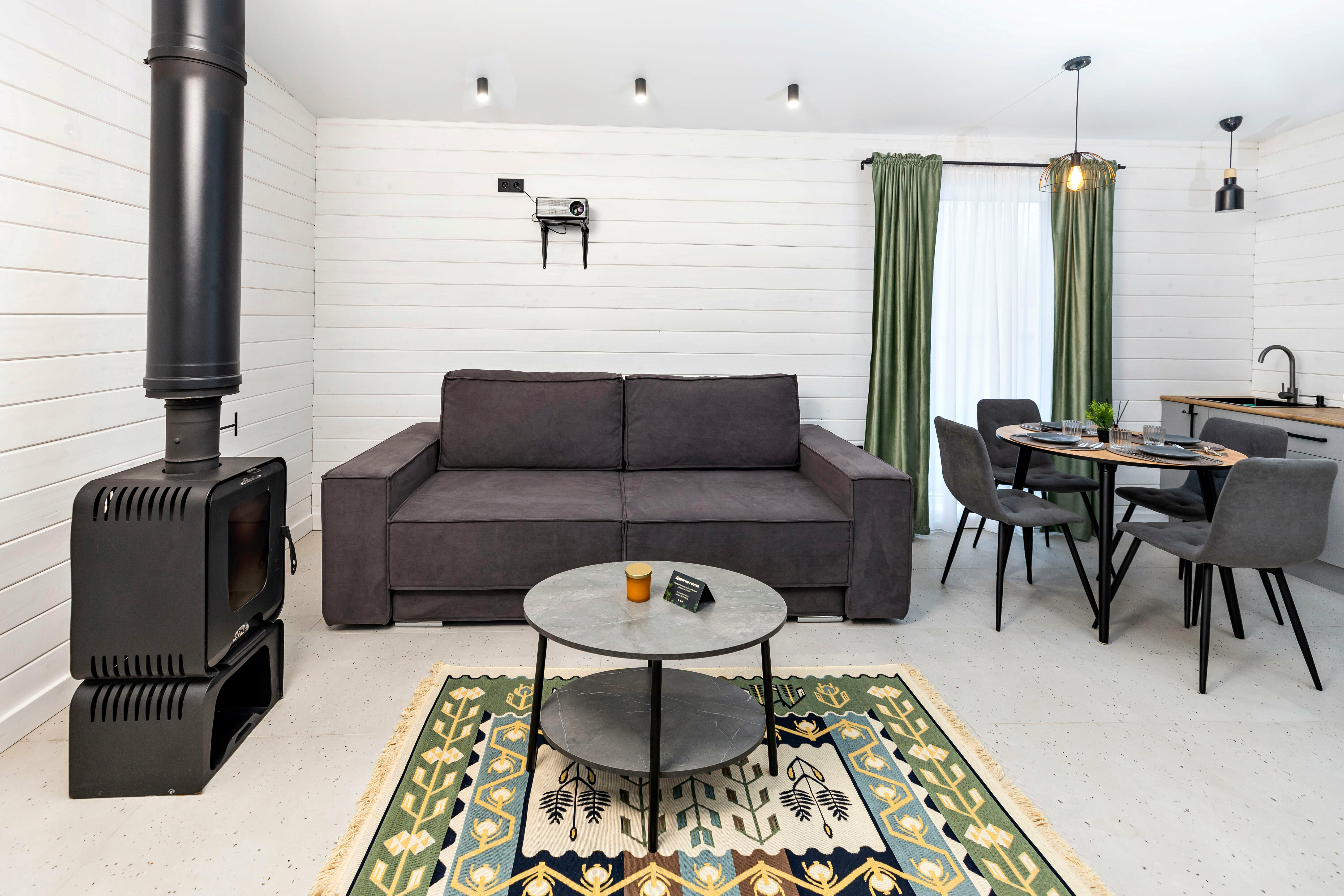 Двухместный номер с 1 кроватью и видом лес