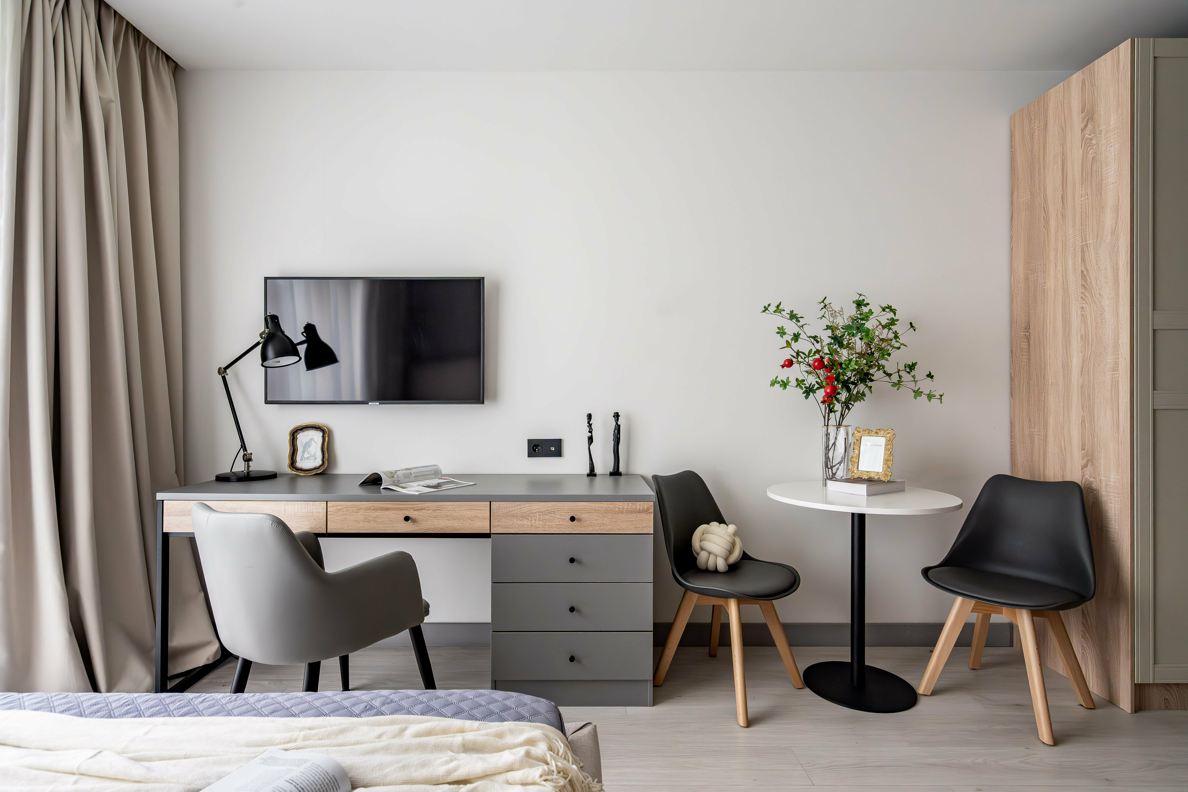 Двухместный номер Делюкс с 1 кроватью и душем