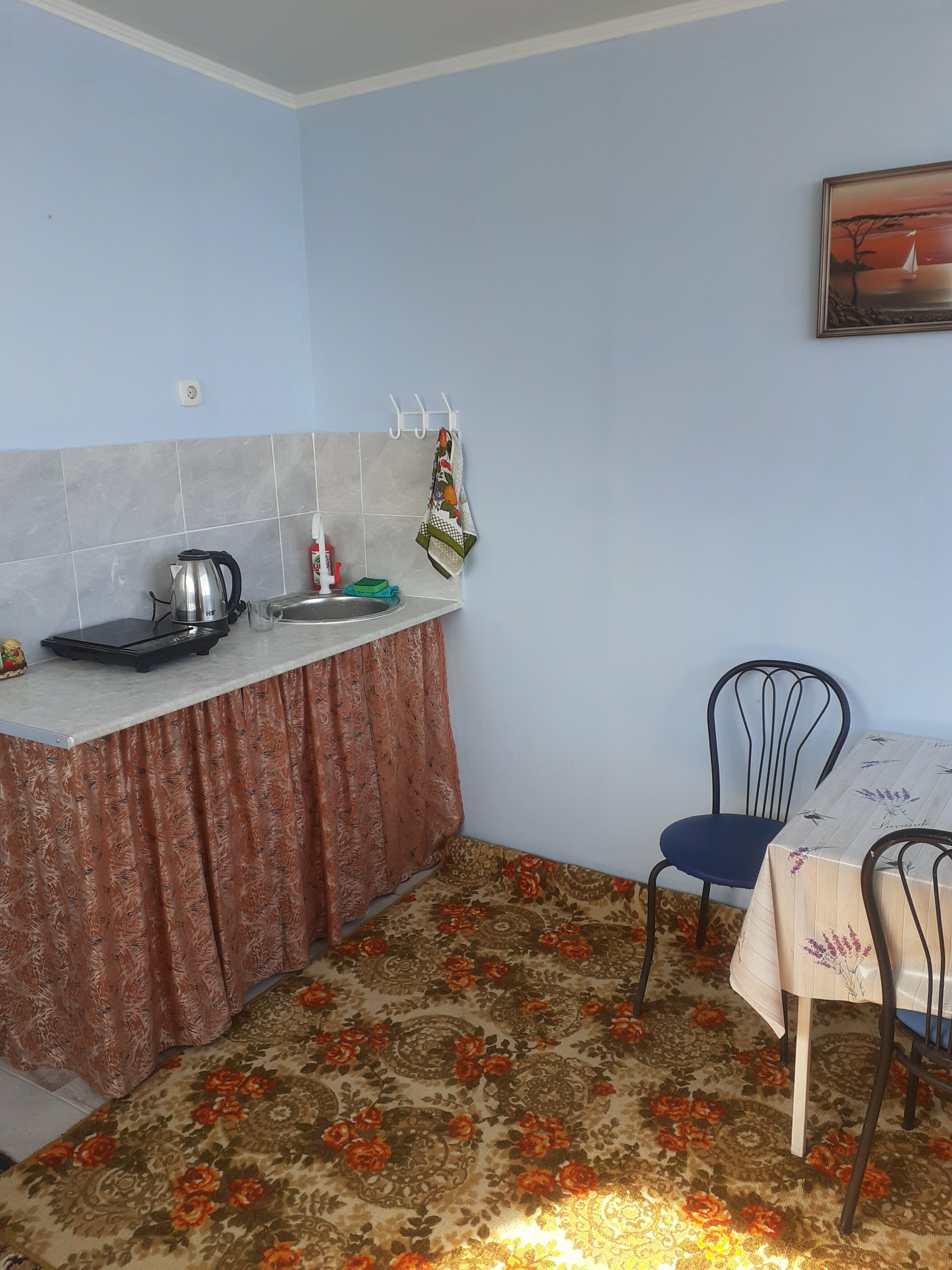 Двухместный с 1 кроватью или 2 отдельными кроватями и душем