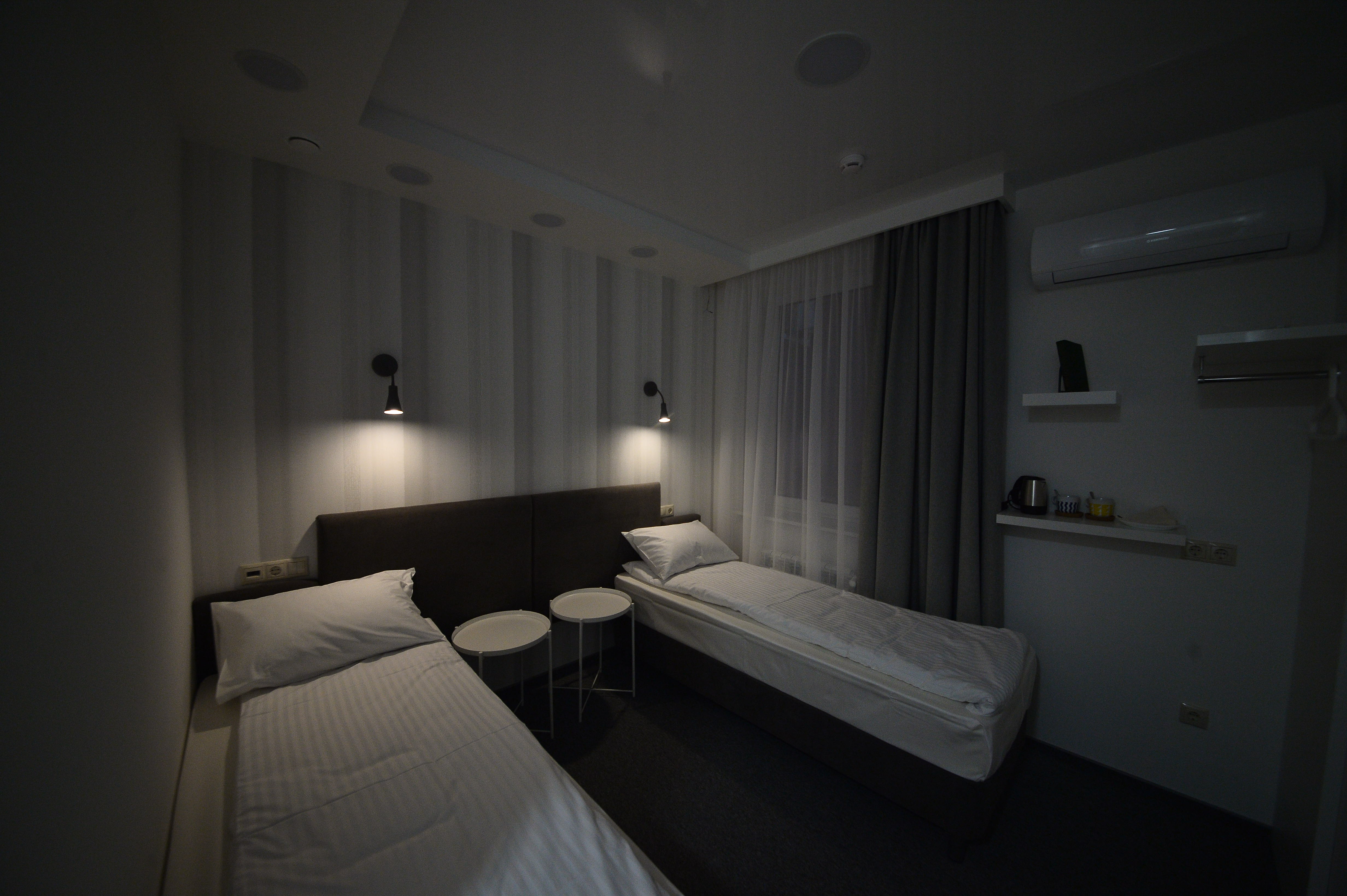 Бюджетный двухместный с 1 кроватью или 2 отдельными