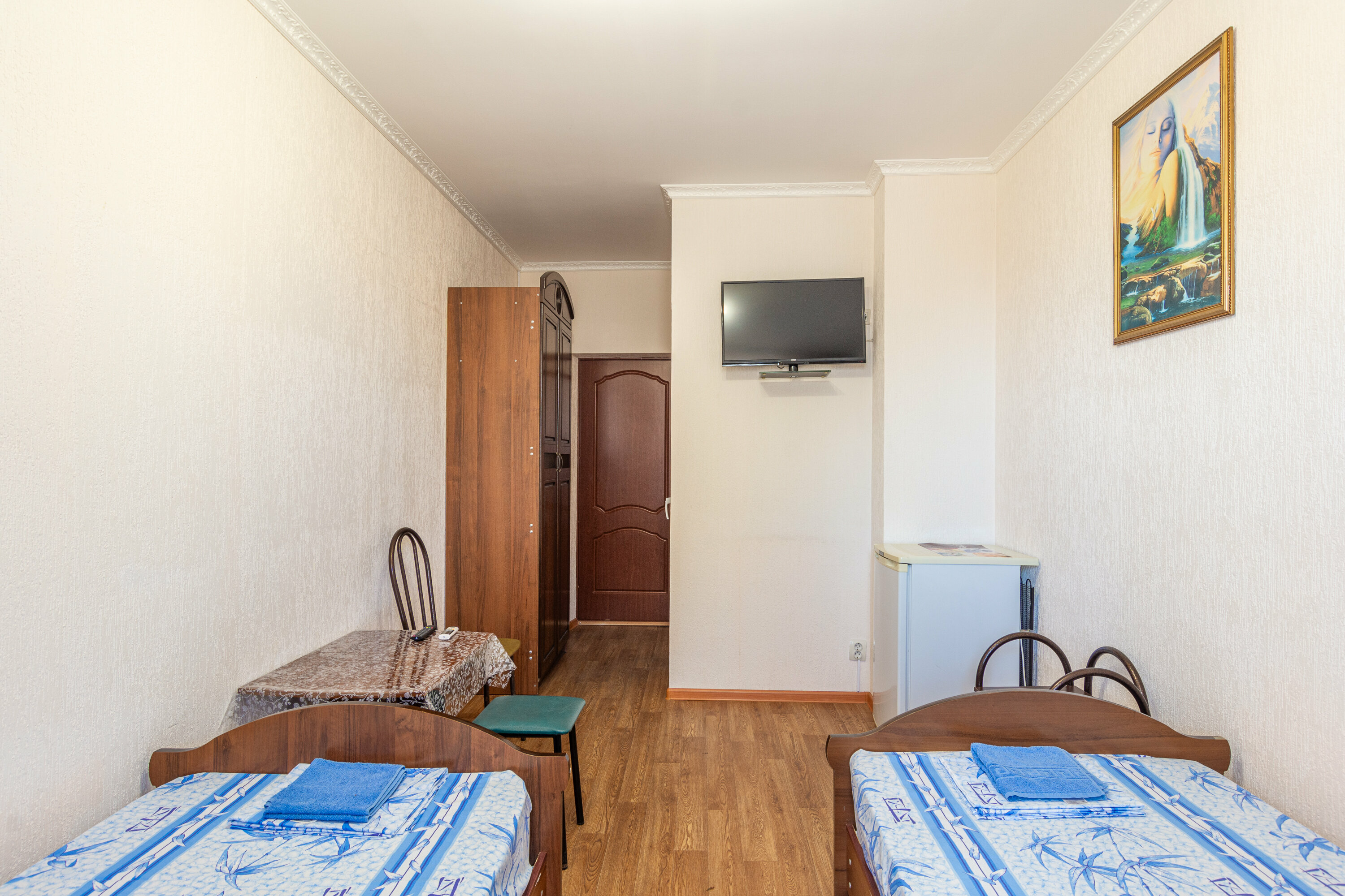 Двухместный номер с 2 отдельными кроватями, вид на море