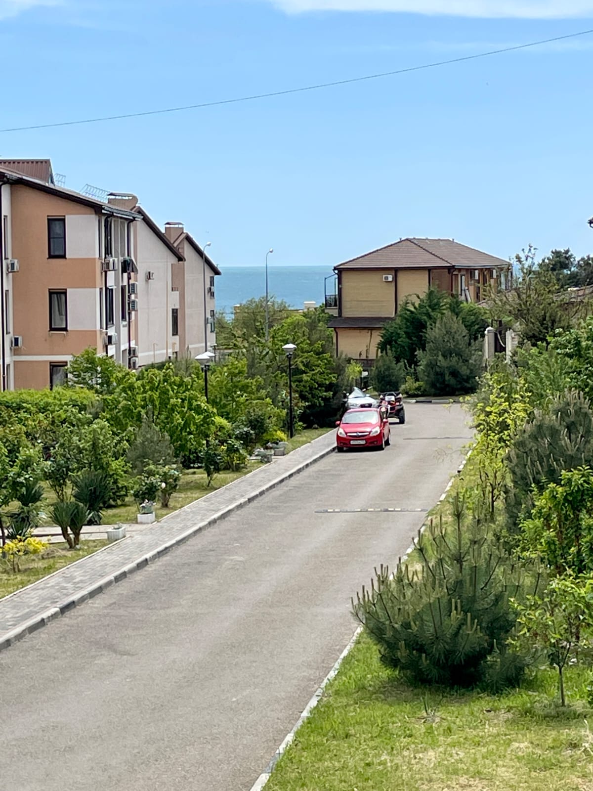 Четырехместный делюкс с видом на море