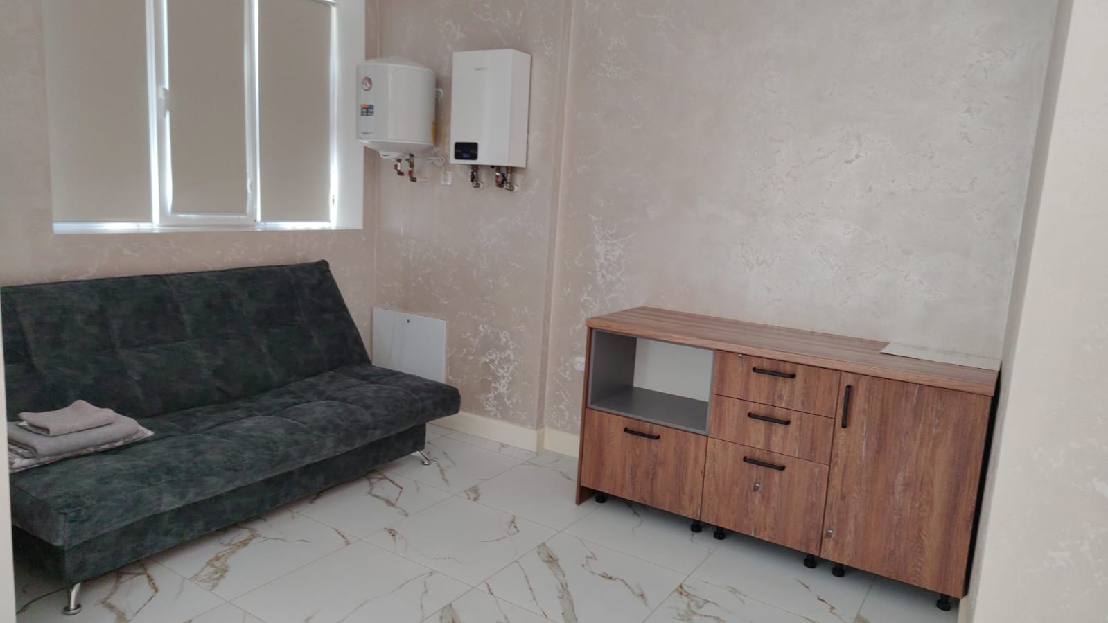 Четырехместный номер с видом на сад