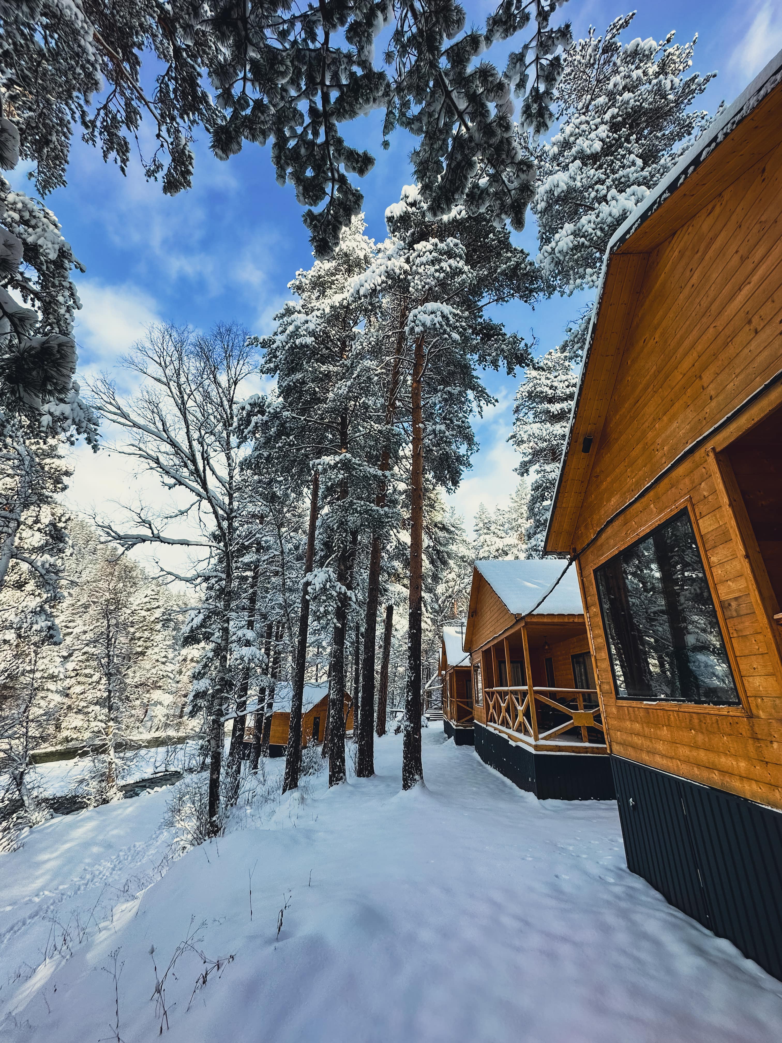 Однокомнатное Шале с видом на реку