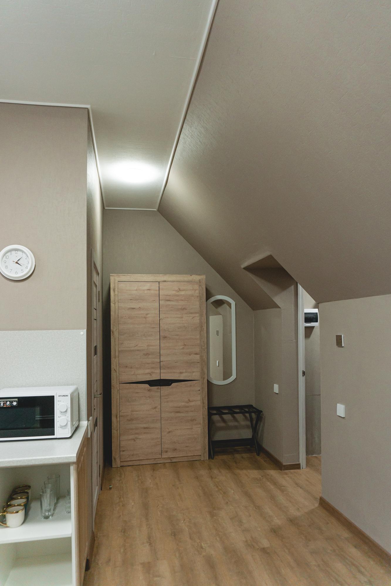 Комфорт студия с мансардными окнами