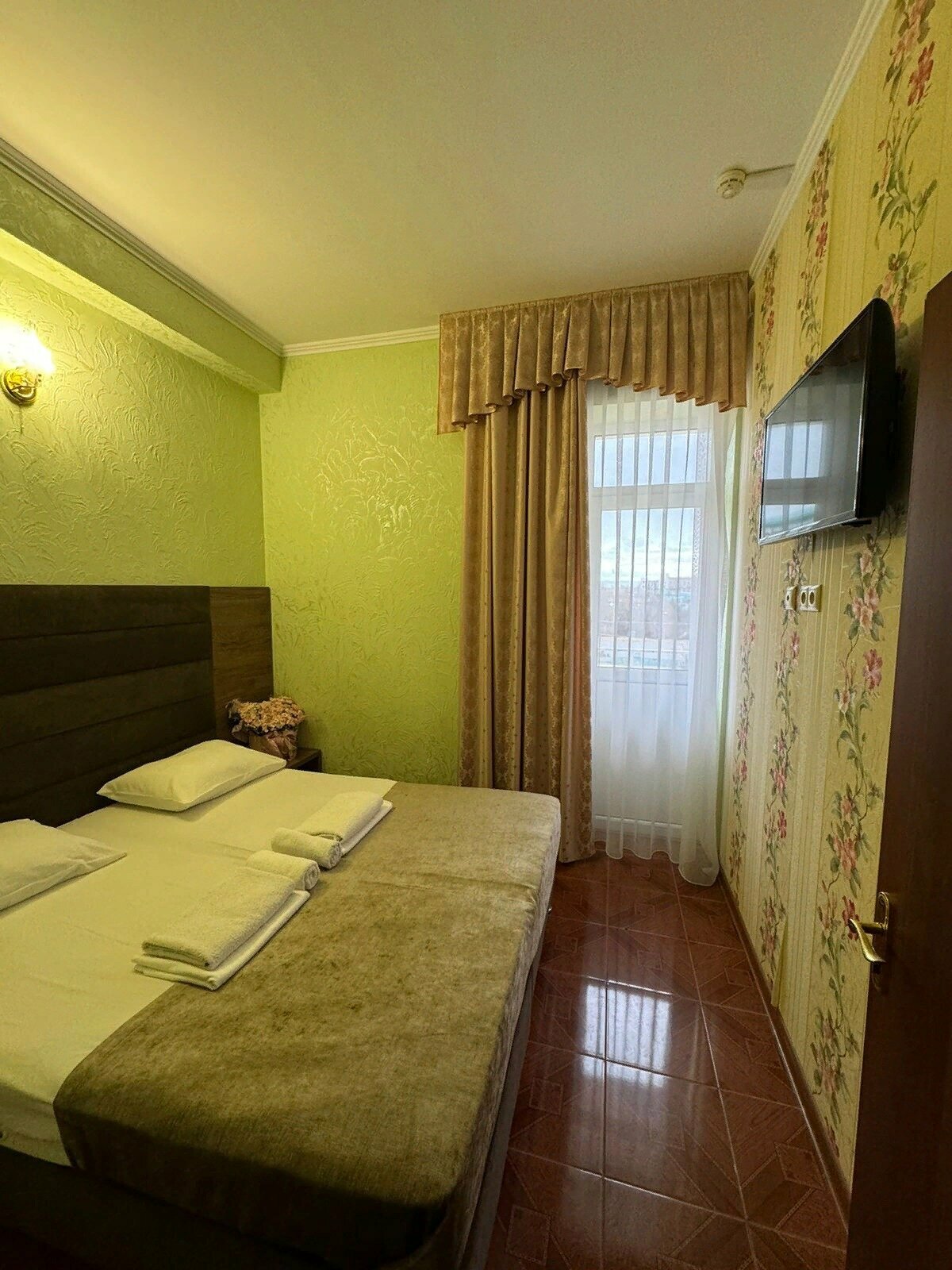 Двухместный номер с 1 кроватью и балконом