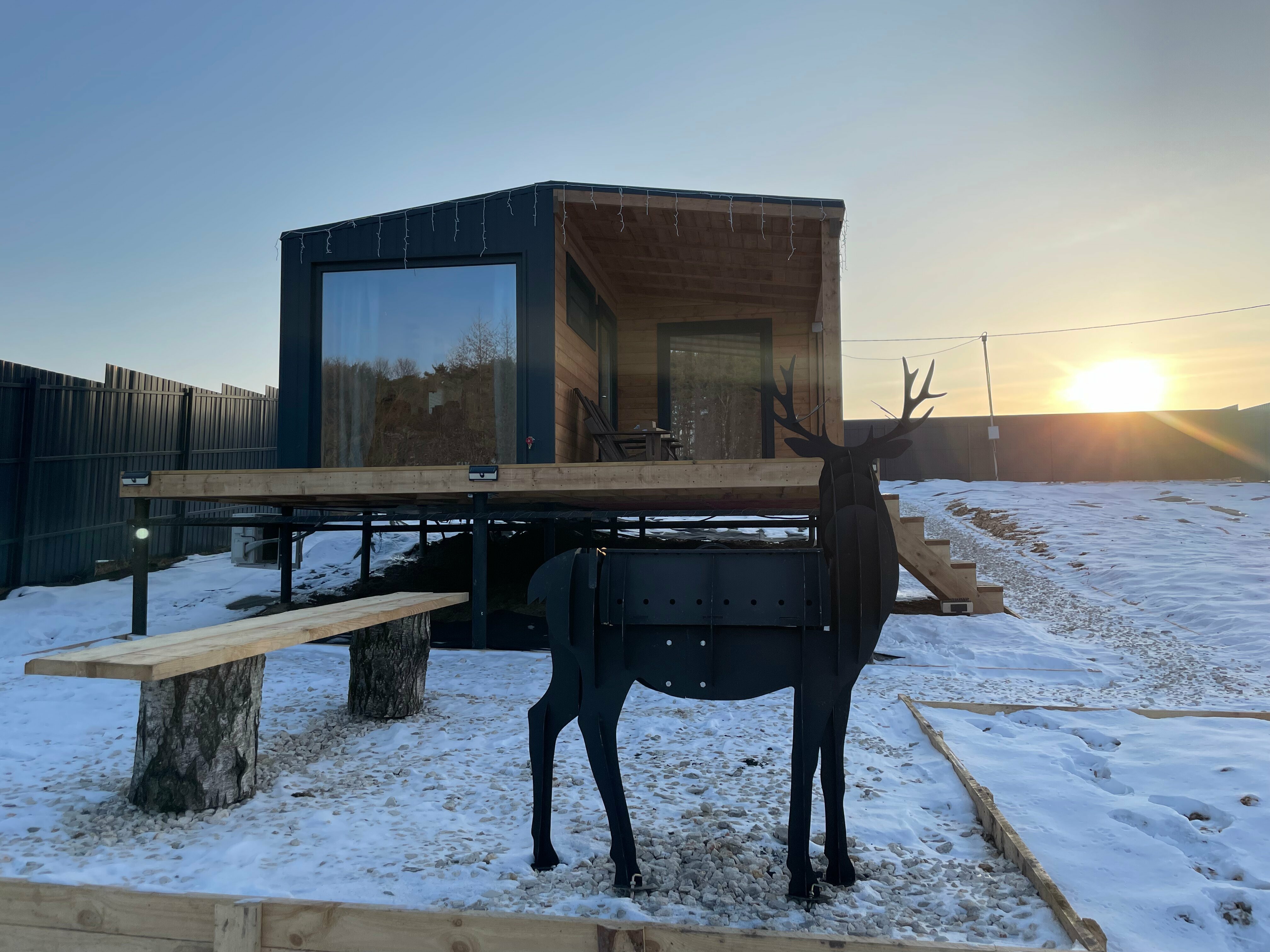 Дом с видом на лес