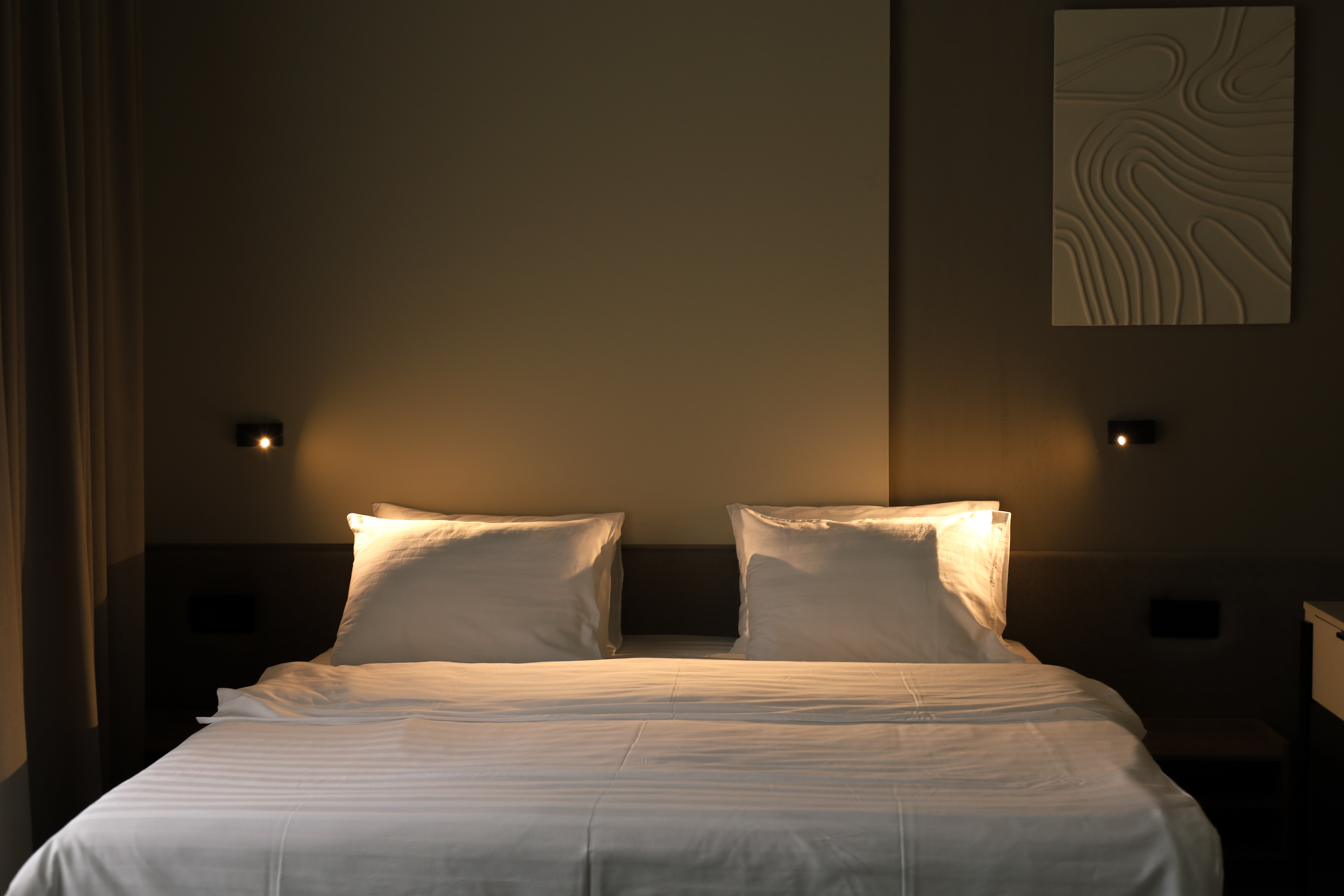 Просторный двухместный номер с 2 отдельными кроватями