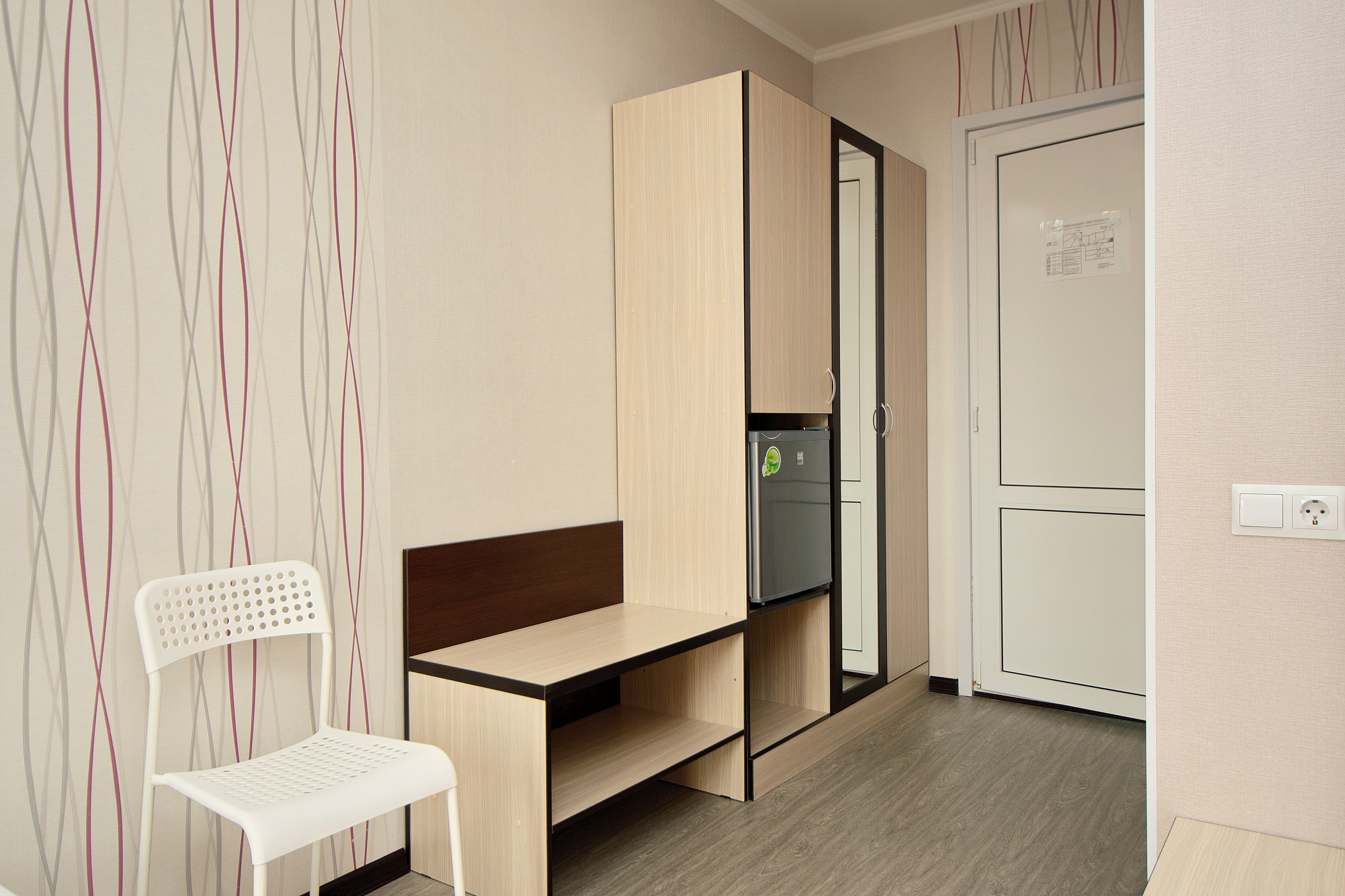 Двухместный номер с 1 кроватью и видом на бассейн