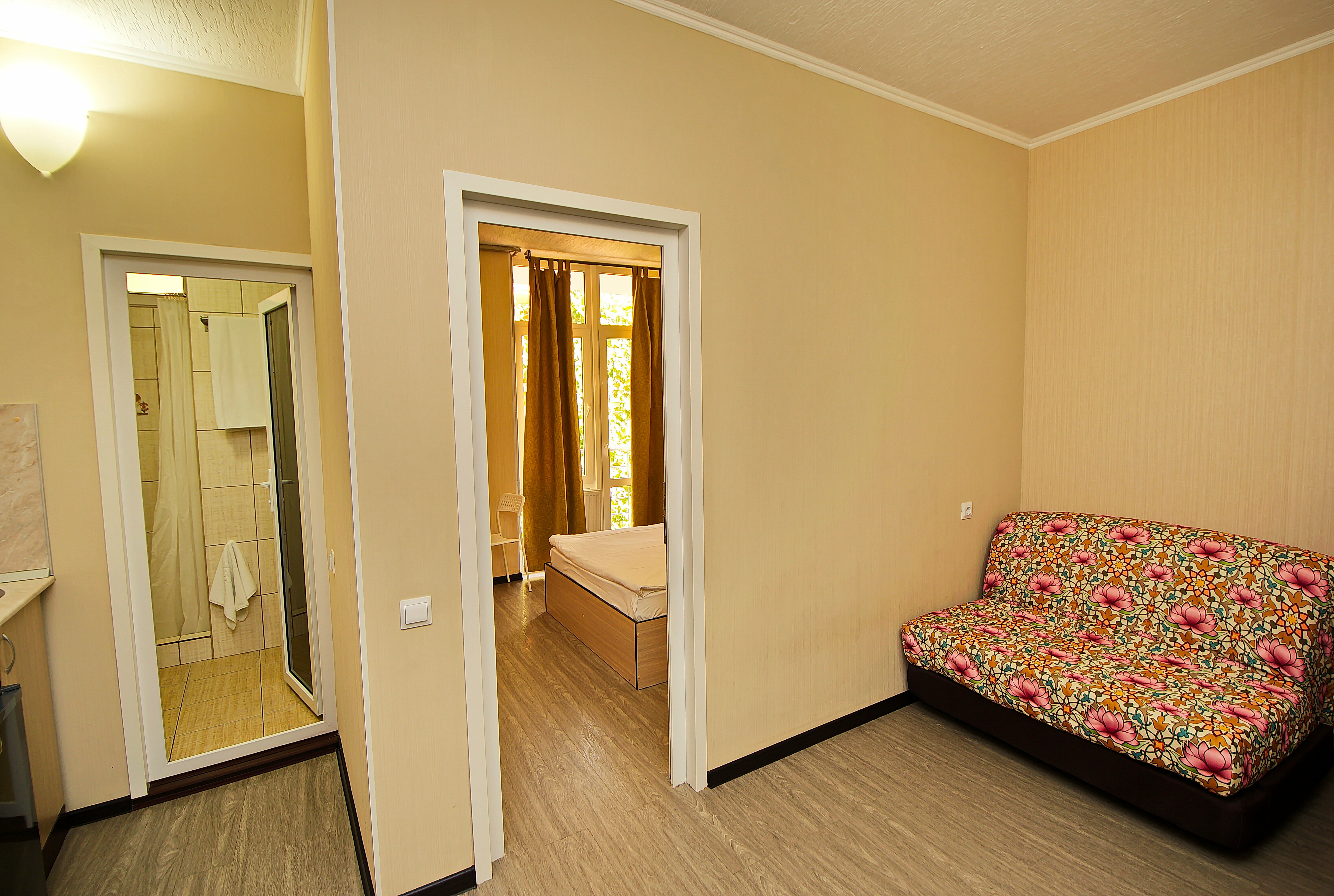 Стандартный 2х-комнатный номер с кухней и балконом 