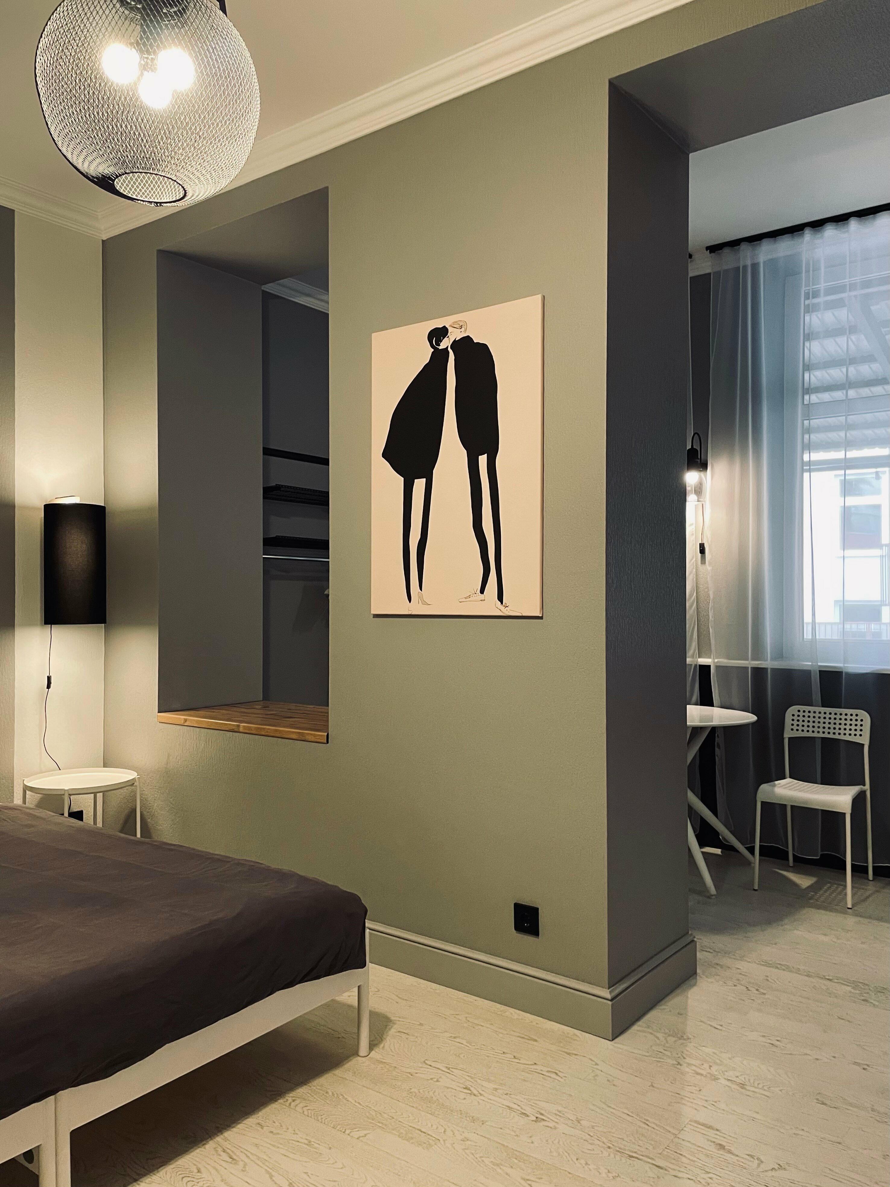 Люкс с кроватью размера «queen-size»