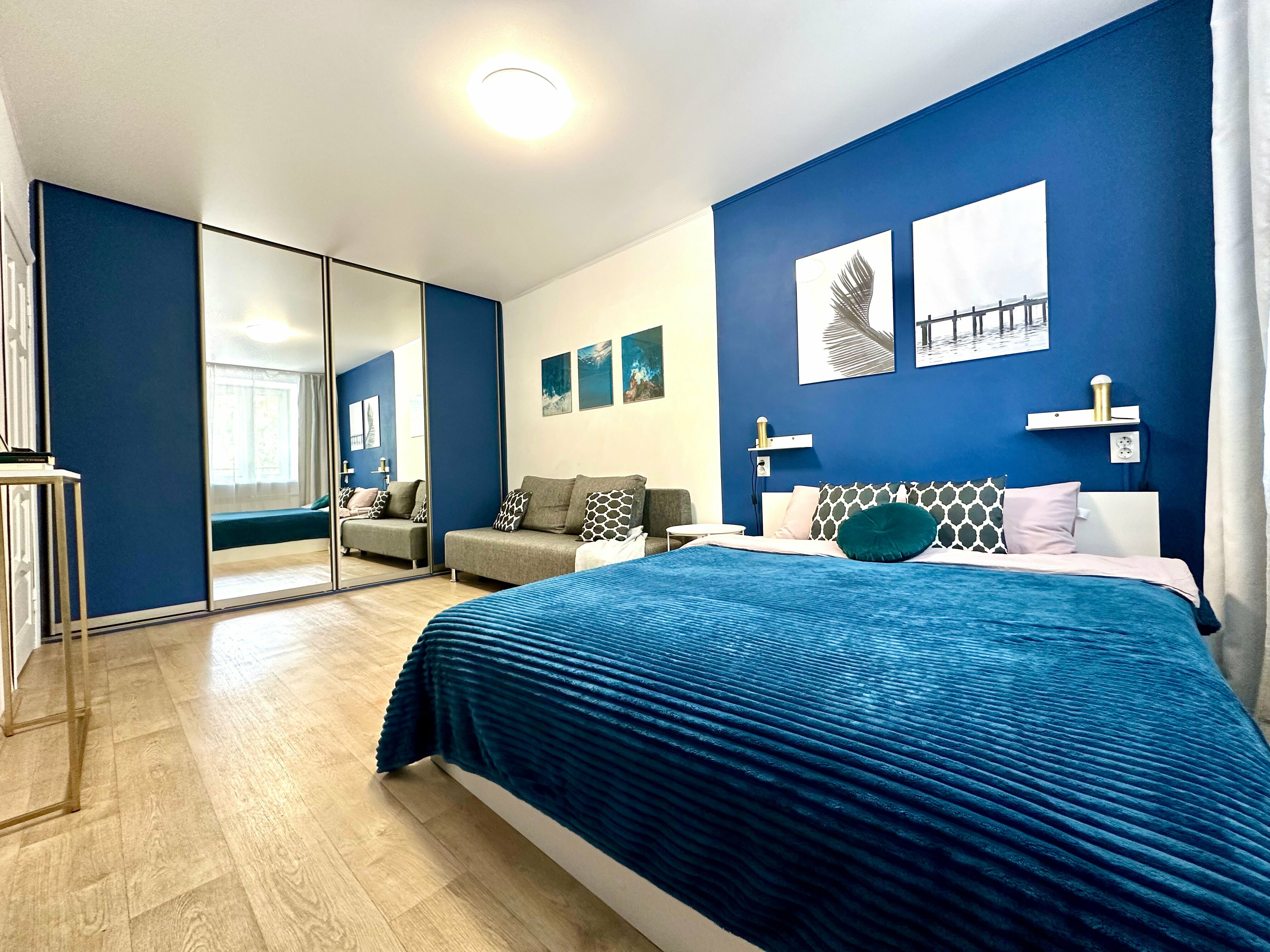 Четырёхместные апартаменты в центре города