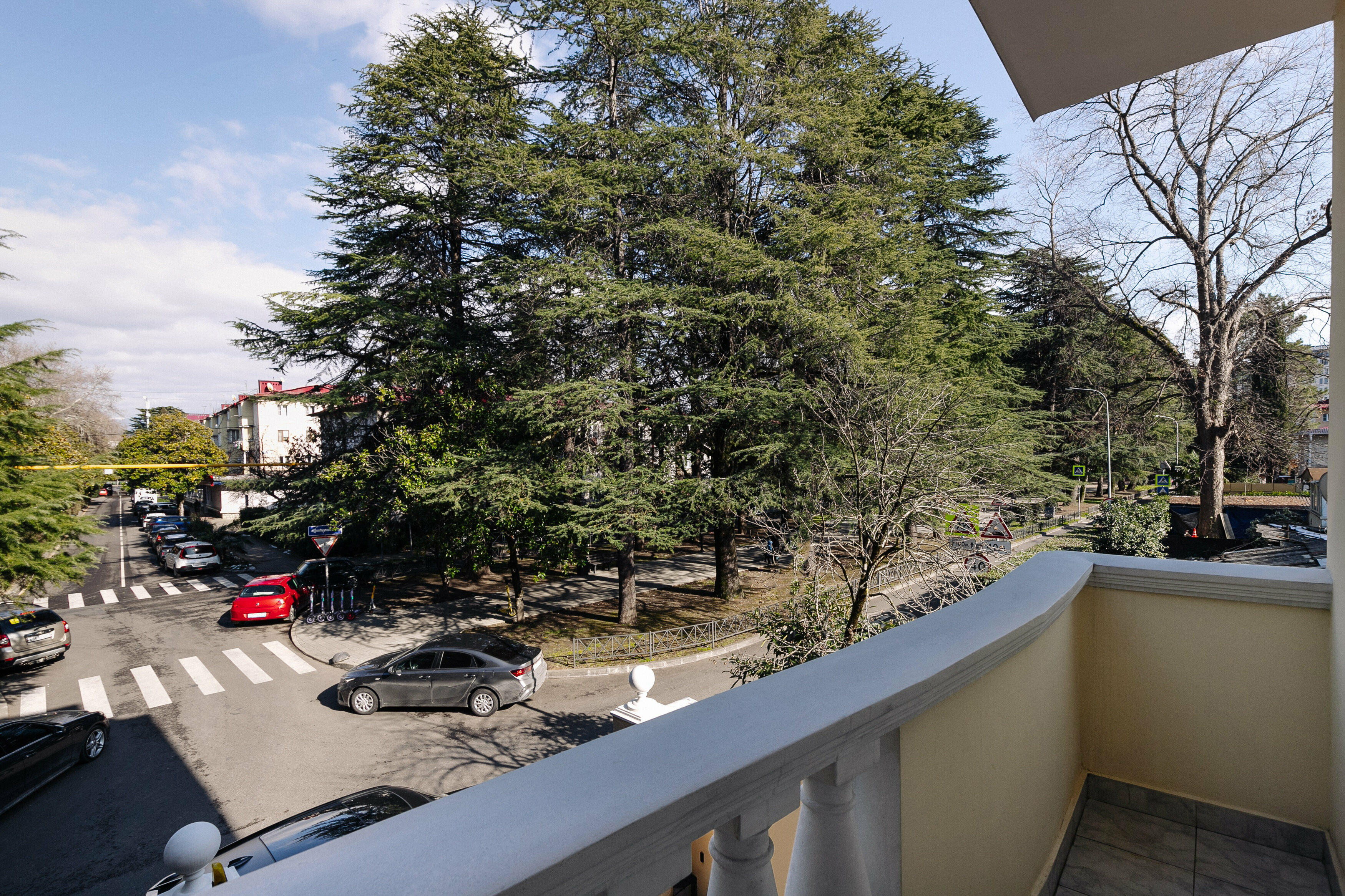 Двухместный номер с 1 кроватью и балконом