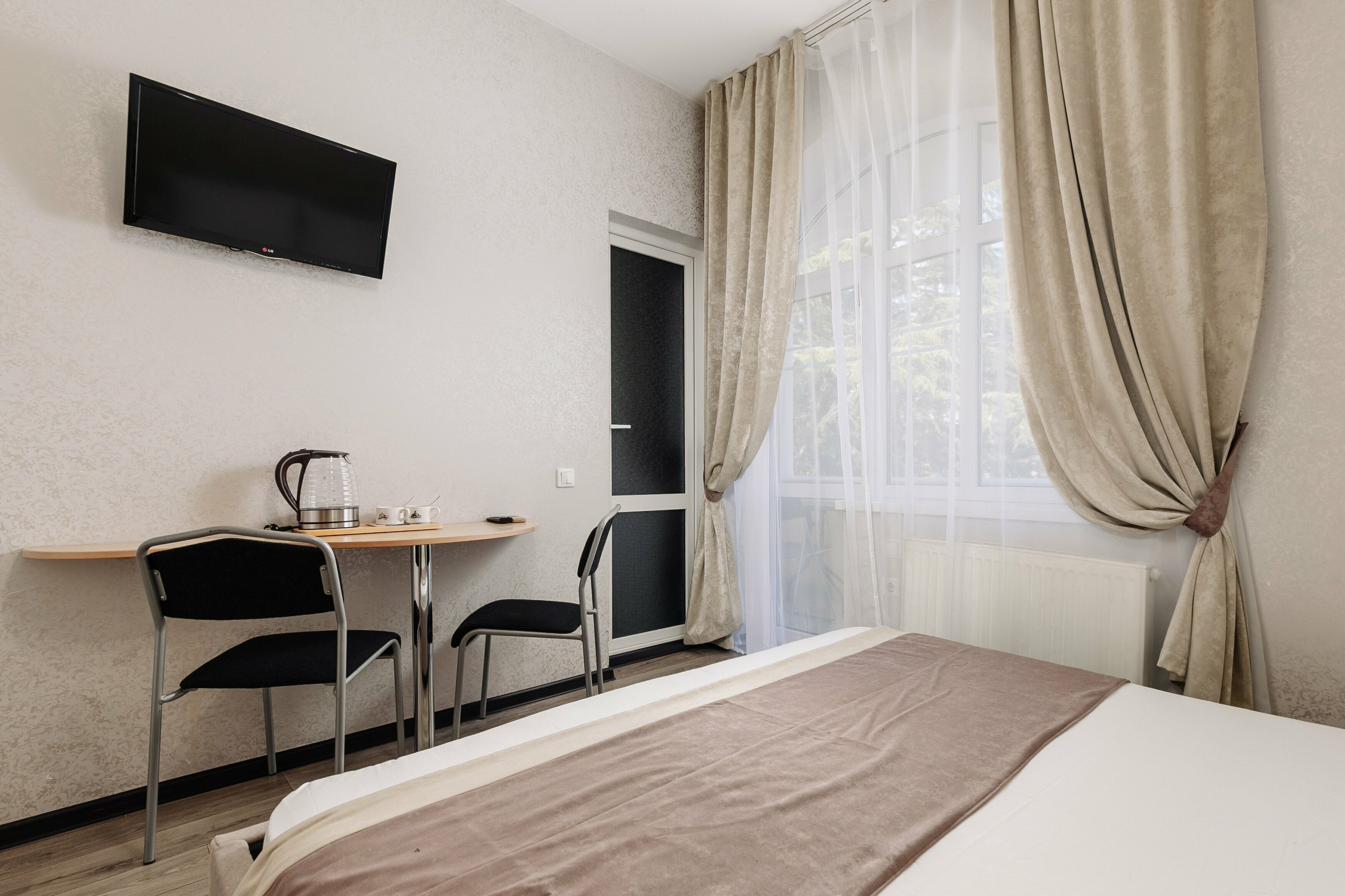 Двухместный номер с 1 кроватью и балконом