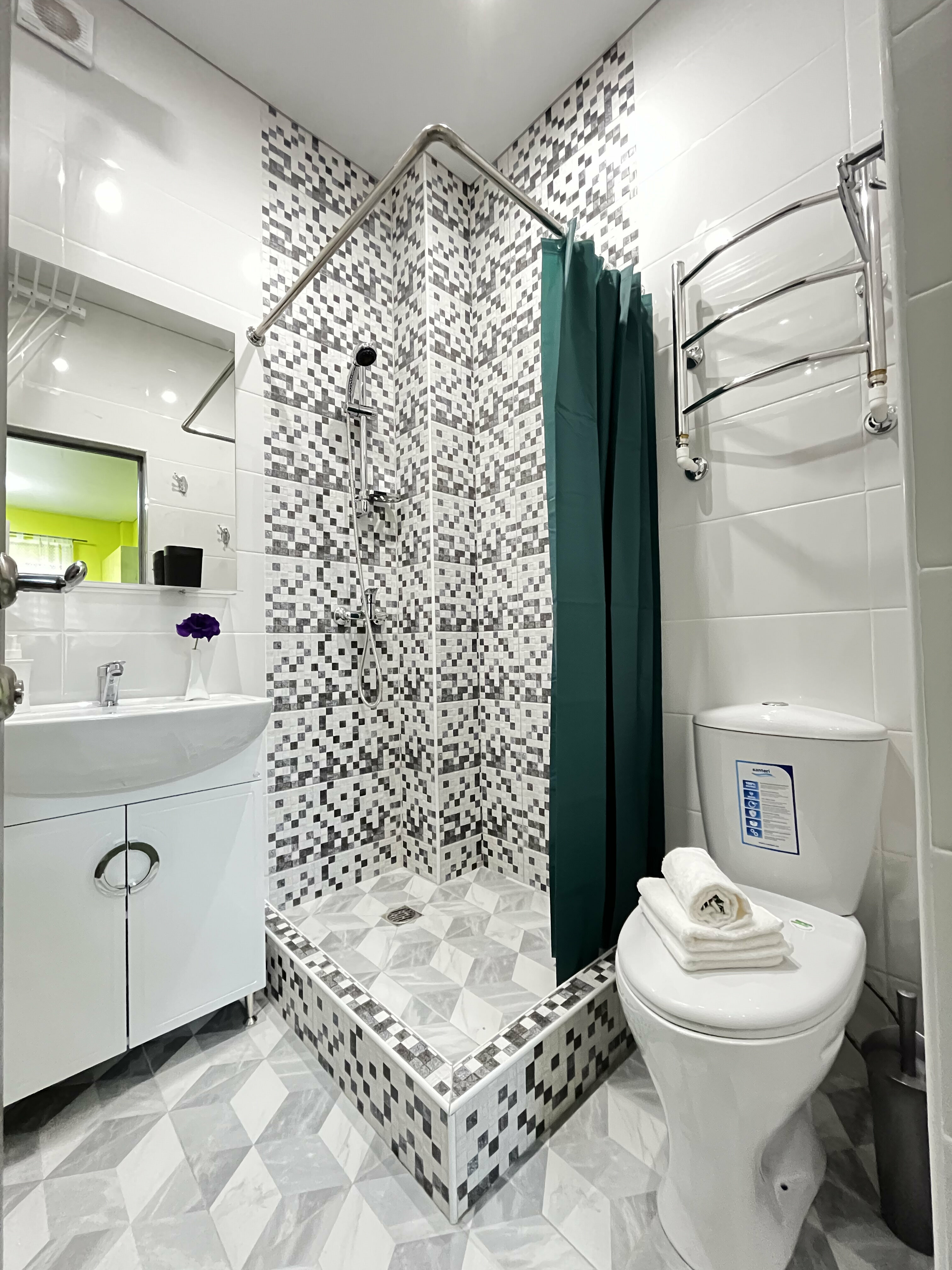 Уютные трёхместные апартаменты возле моря