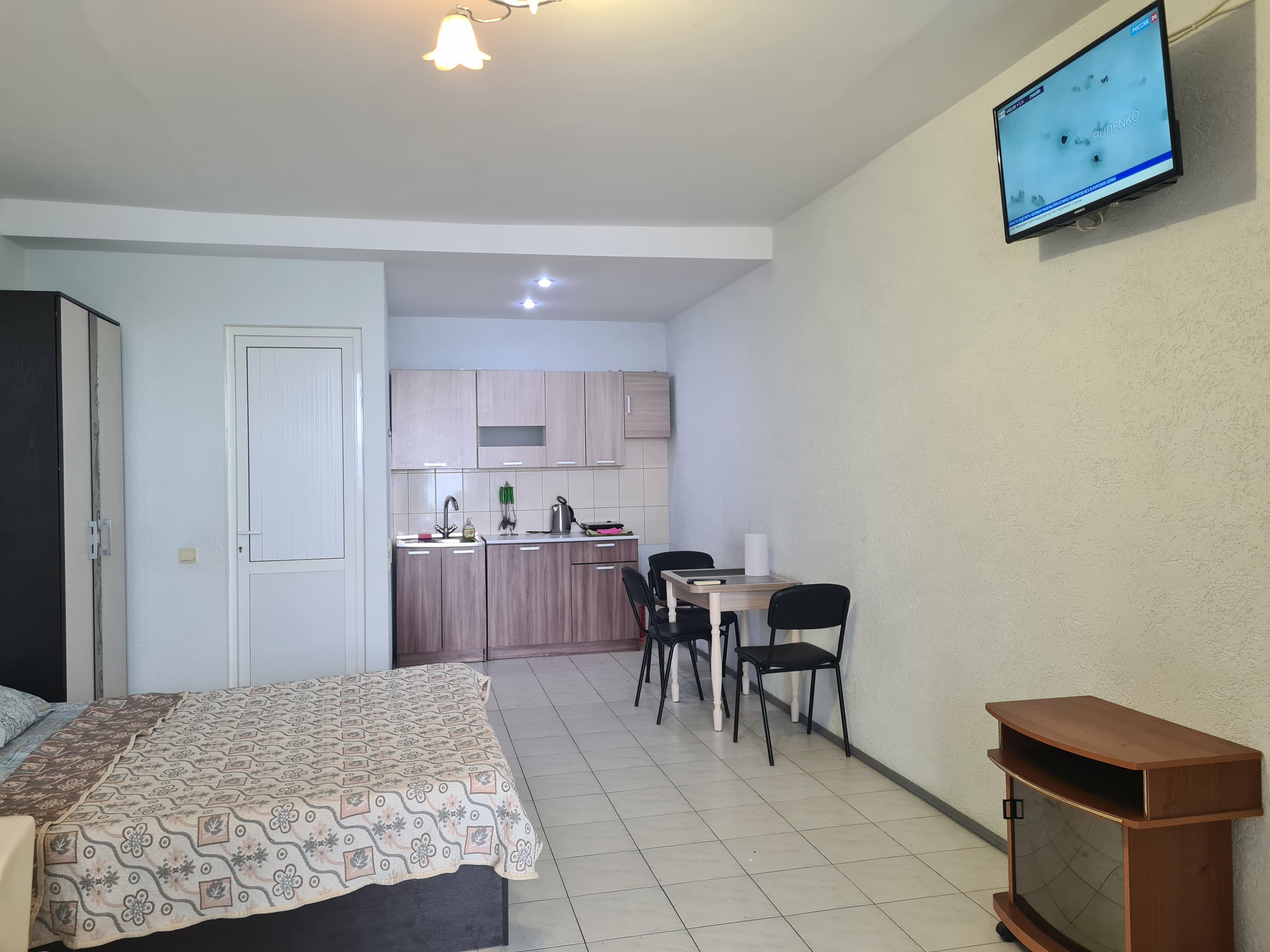 Апартаменты-студия с видом на море