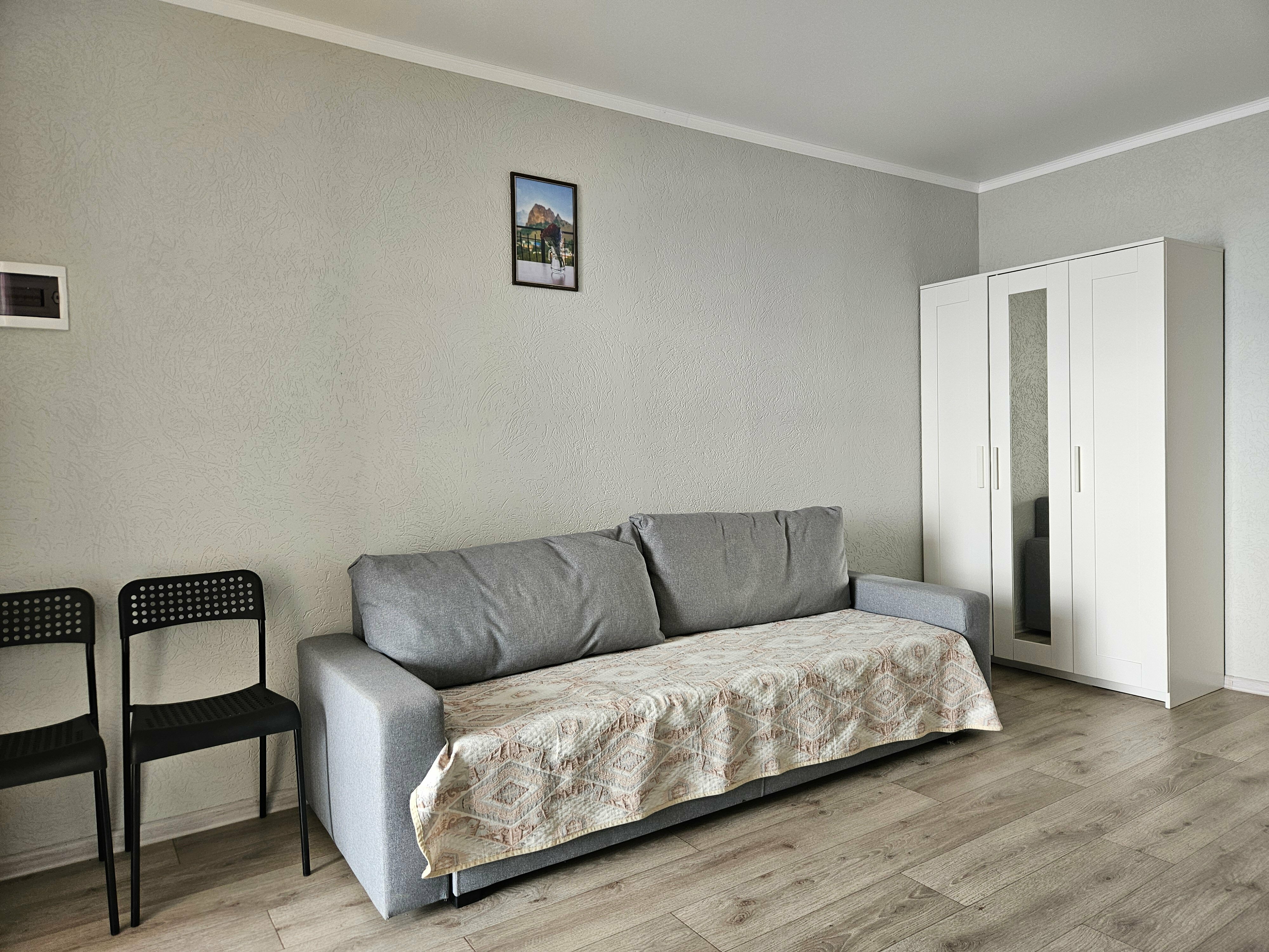 Апартаменты-евродвушка с видом на море